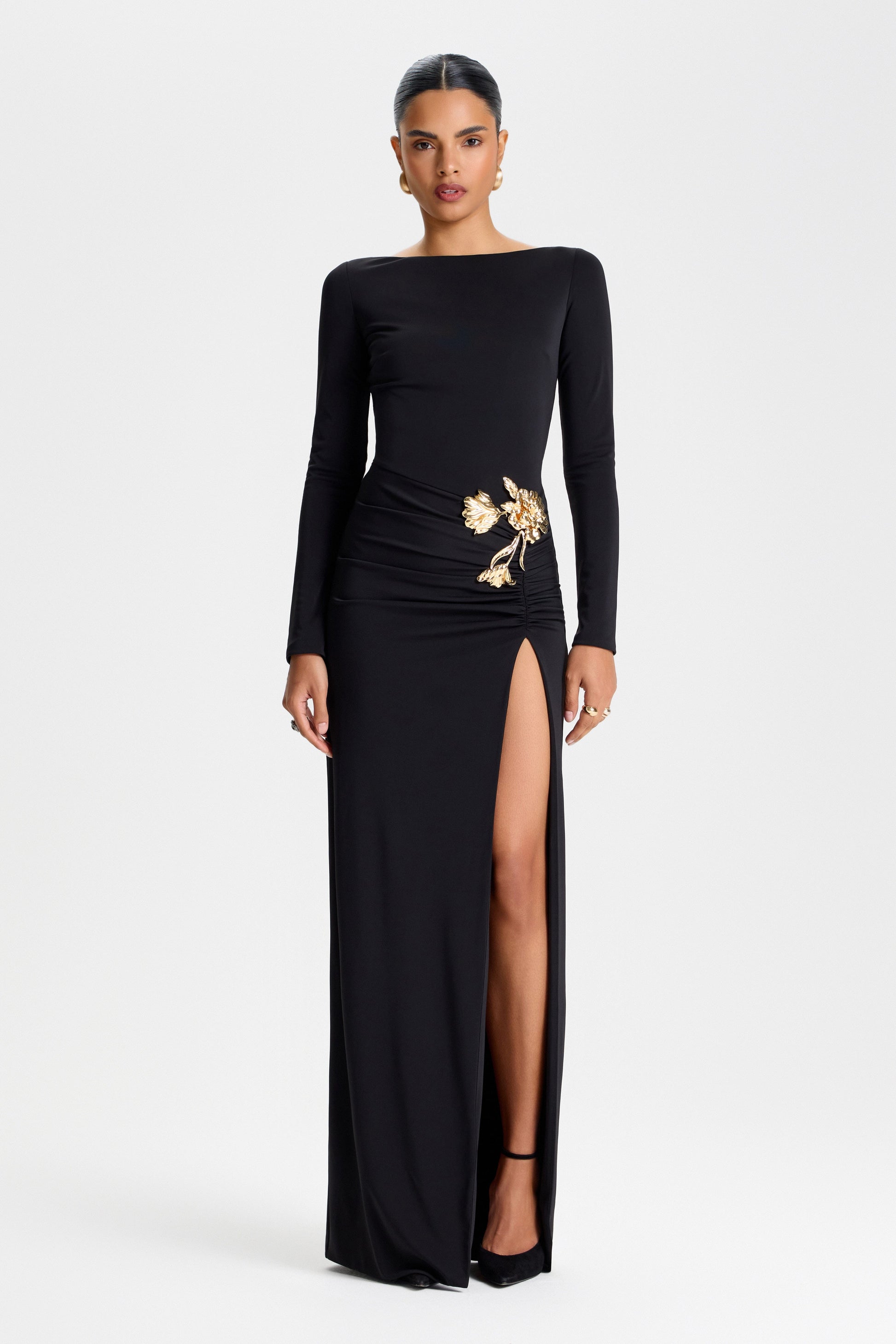 Nadine Merabi Romy Black Dress 14 Nadine Merabi Romy Black Dress 14