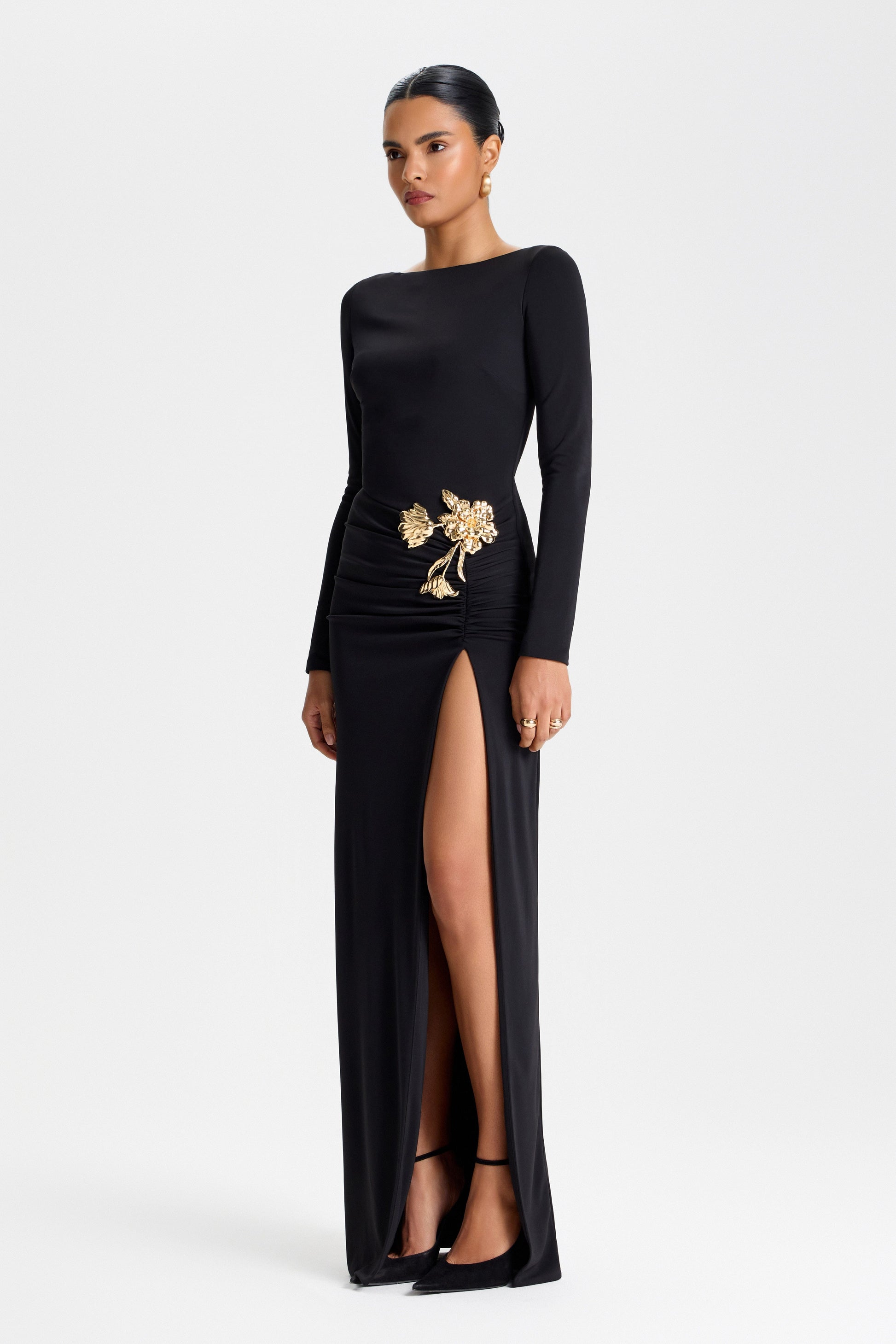 Nadine Merabi Romy Black Dress 14 Nadine Merabi Romy Black Dress 14
