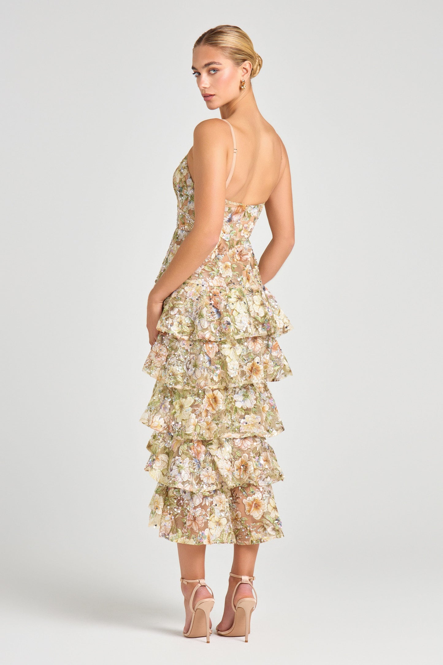 Saffron Floral Dress
