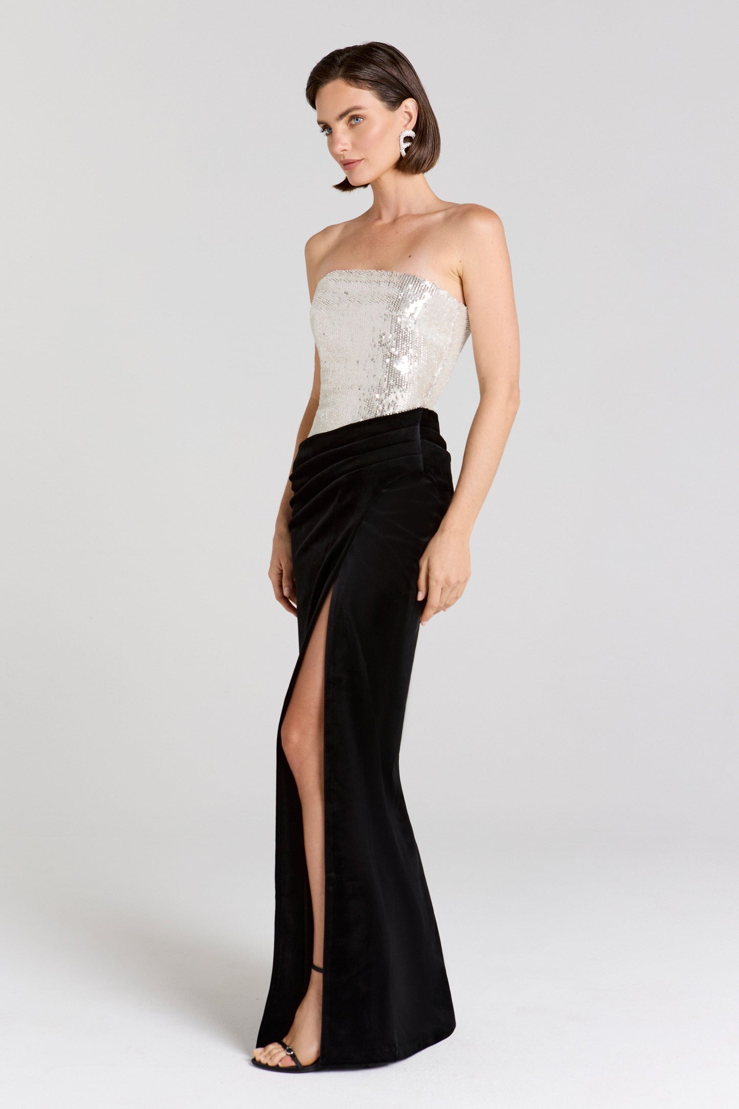 Samantha Silver Dress