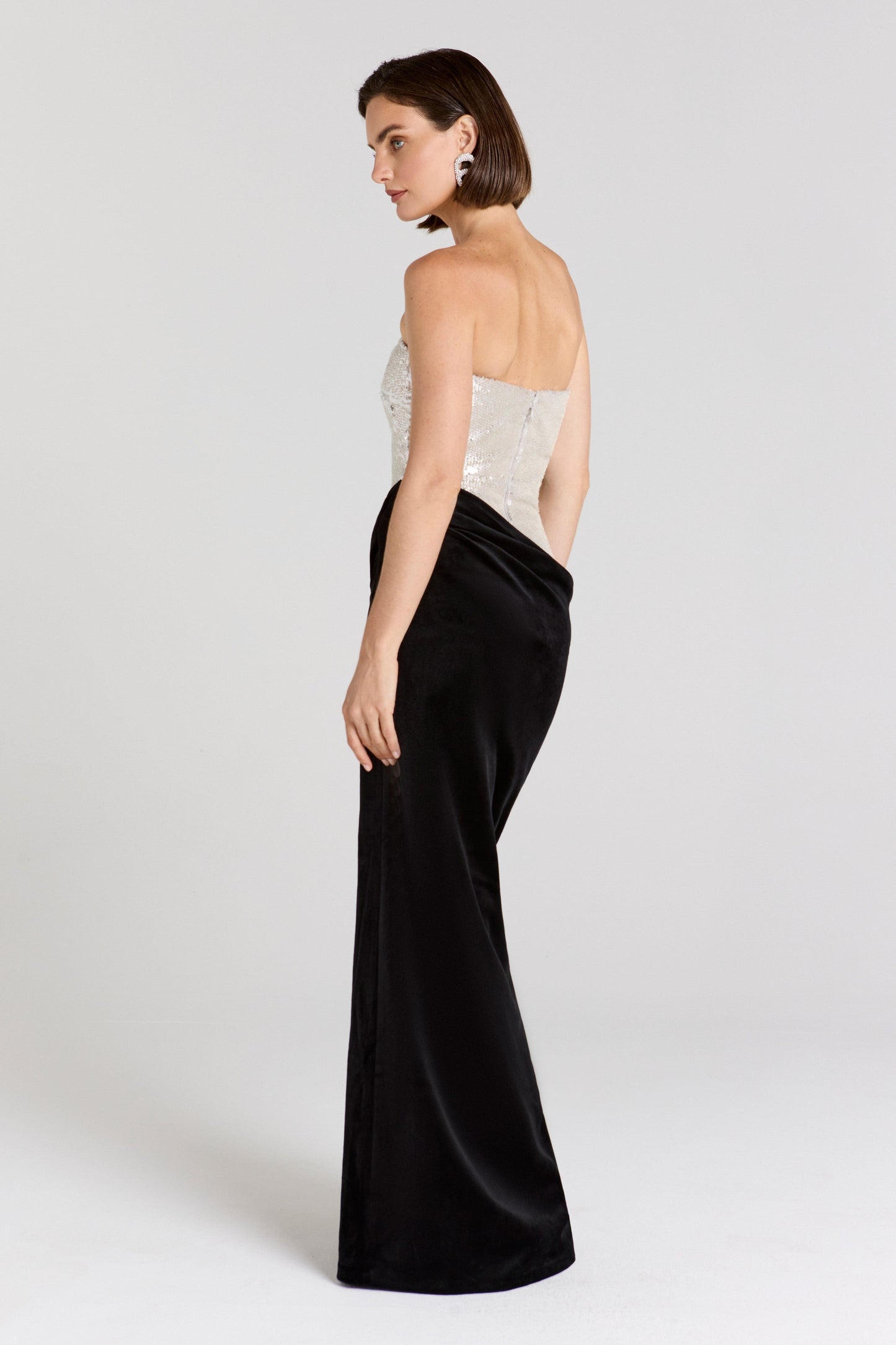 Samantha Silver Dress