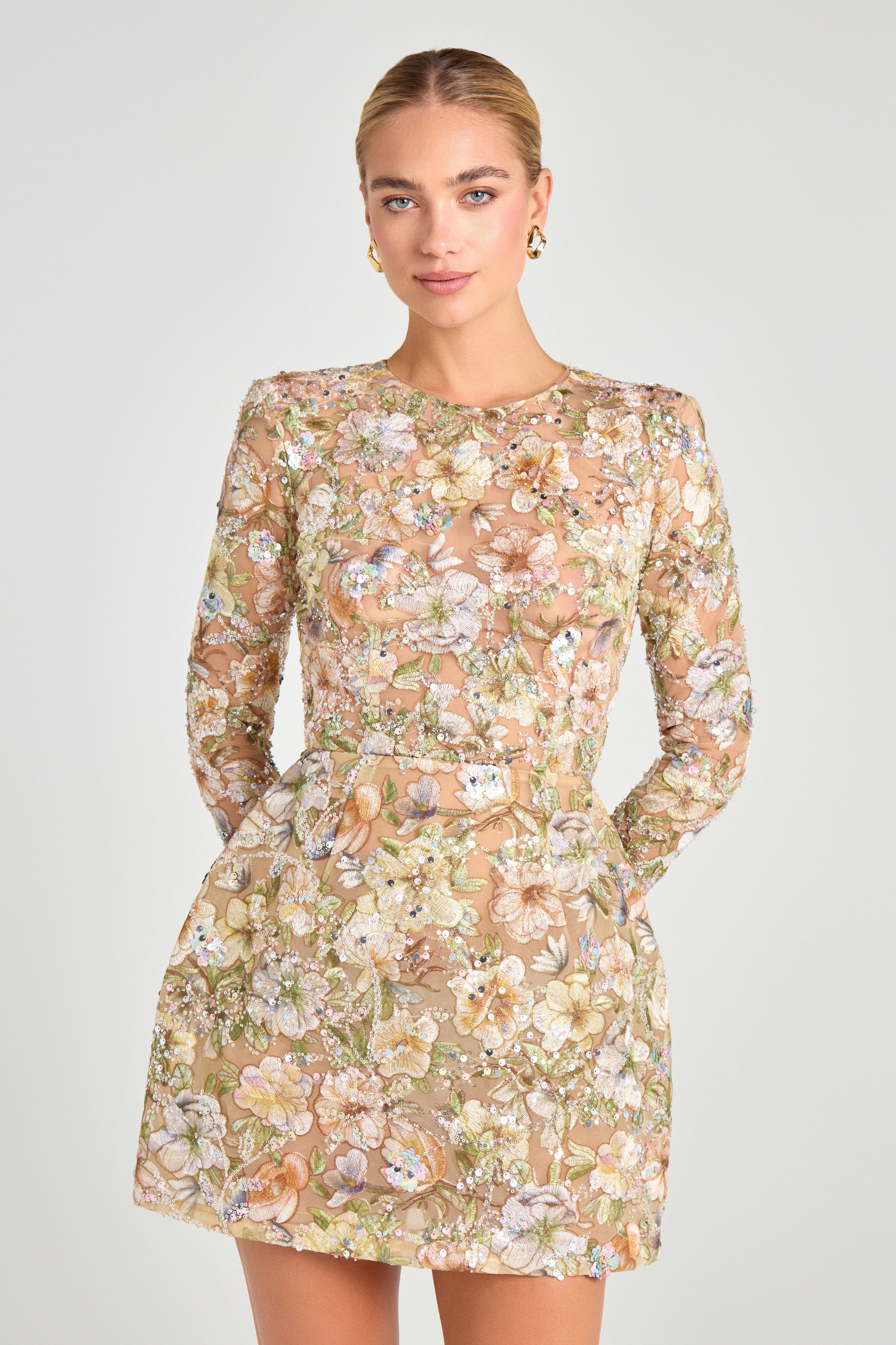 Sienna Floral Dress | NADINE MERABI