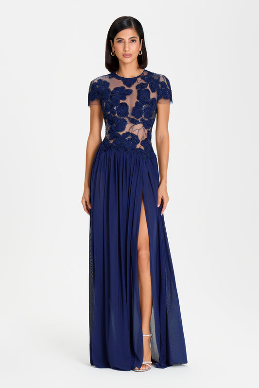 Sloane Navy Dress