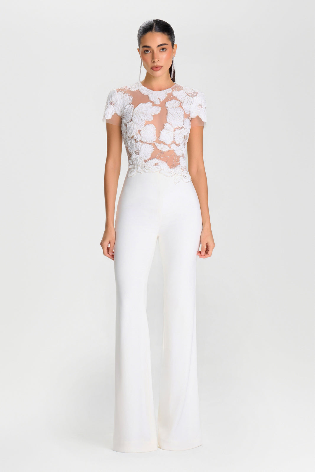 White Jumpsuit | White Jumpsuit Women | NADINE MERABI
