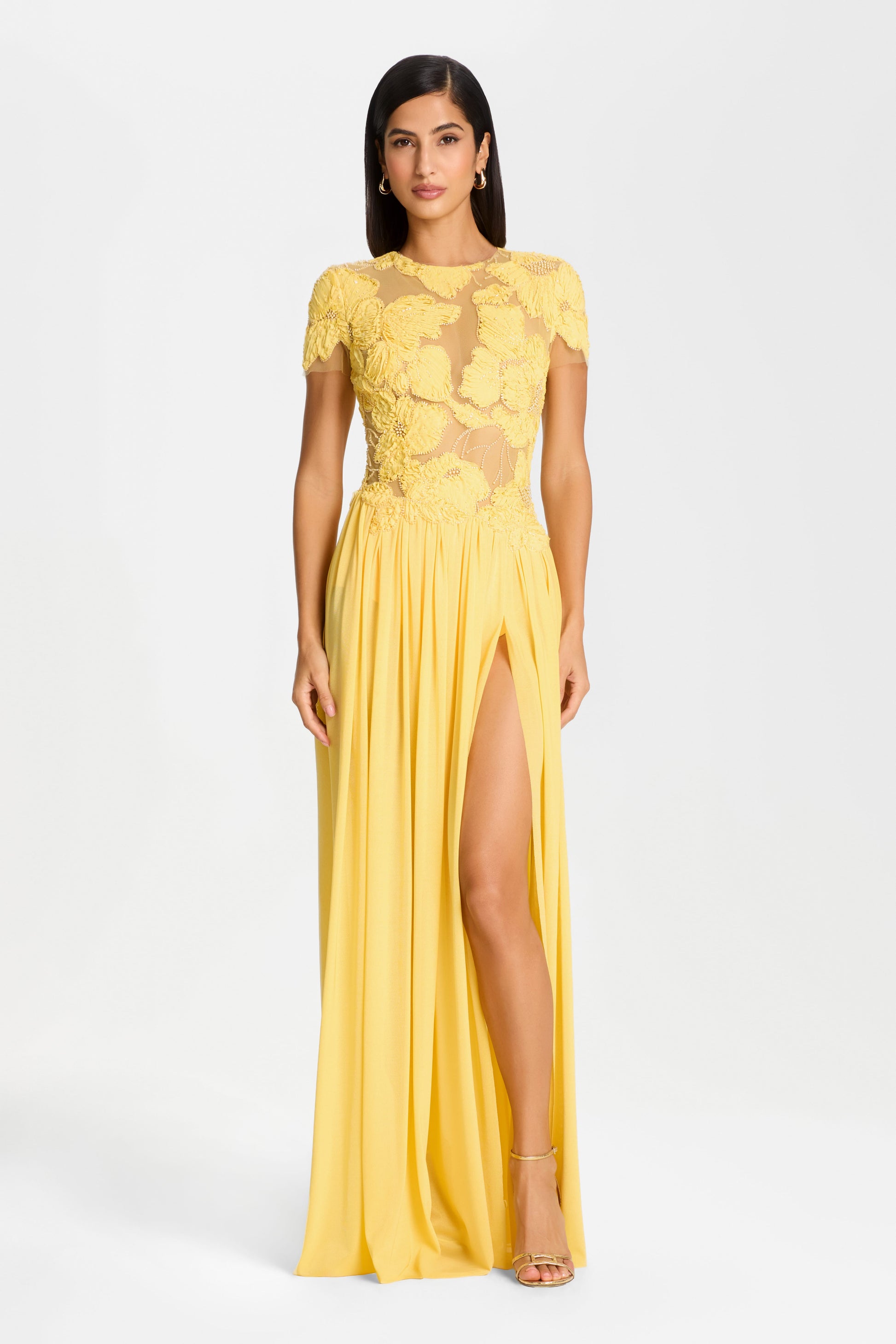 NADINE MERABI Dresses SLOANE Yellow DRESS