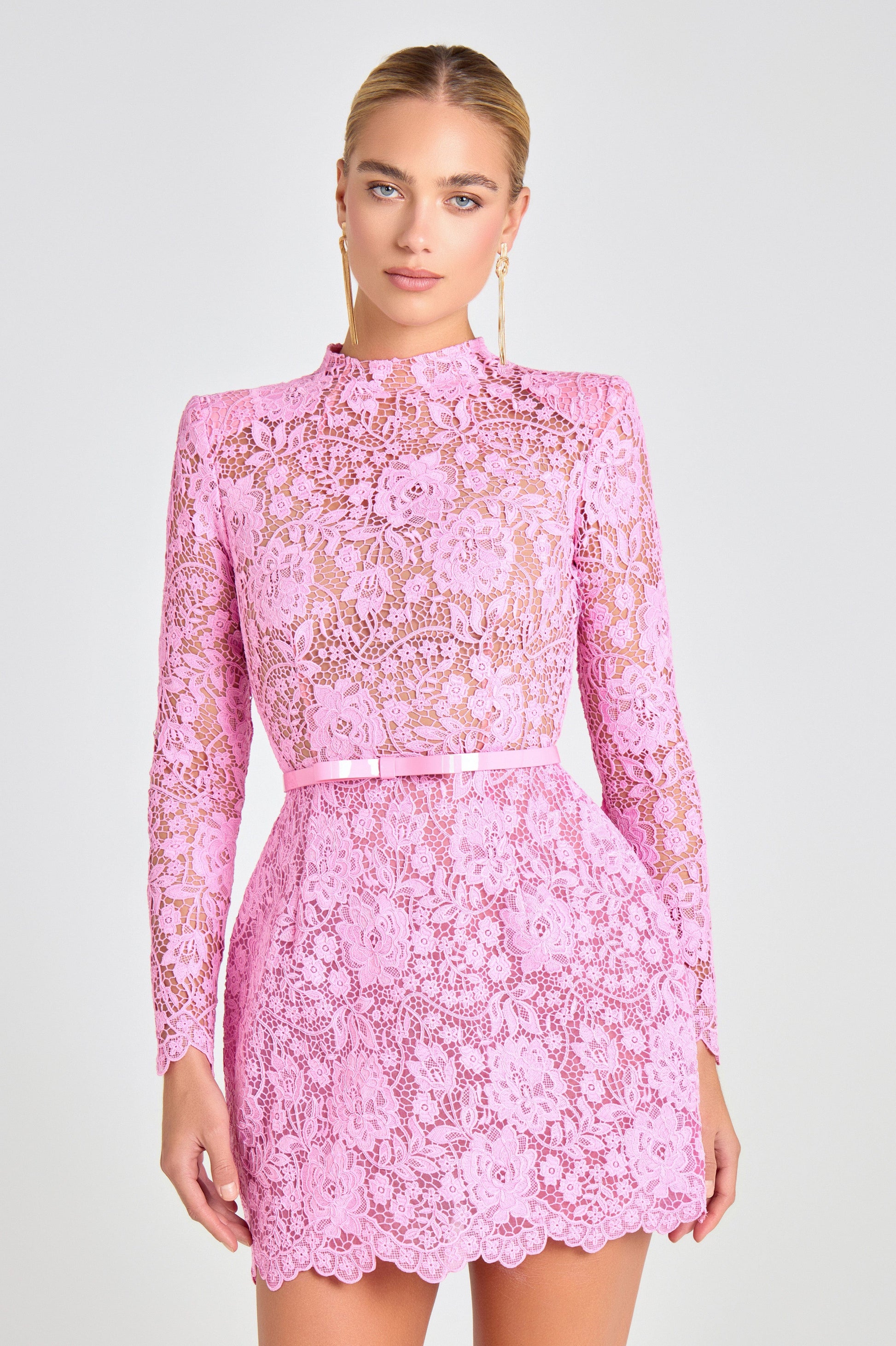Nadine Merabi Sophie Pink Dress 4 Nadine Merabi Sophie Pink Dress 4