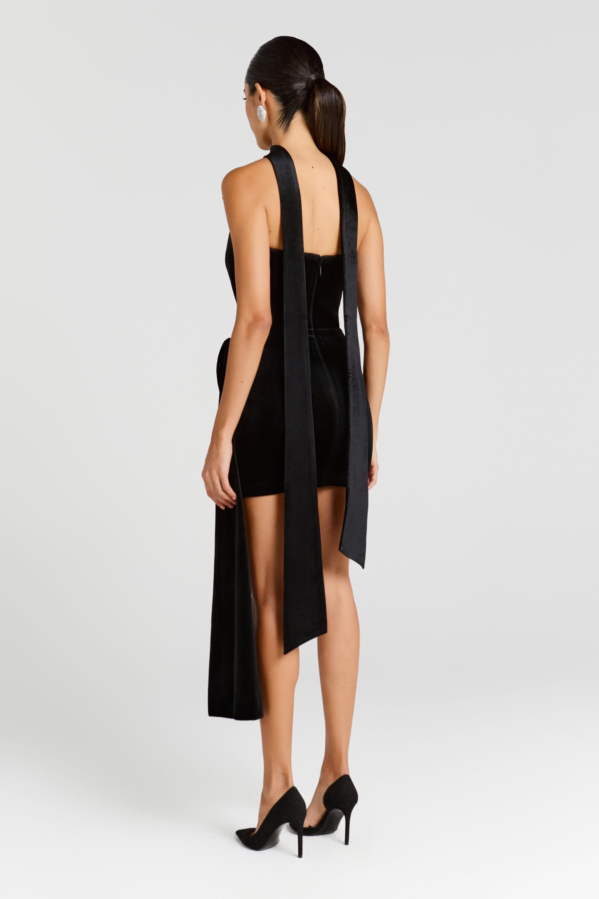 Nadine Merabi Talia Black Dress 14 Nadine Merabi Talia Black Dress 14