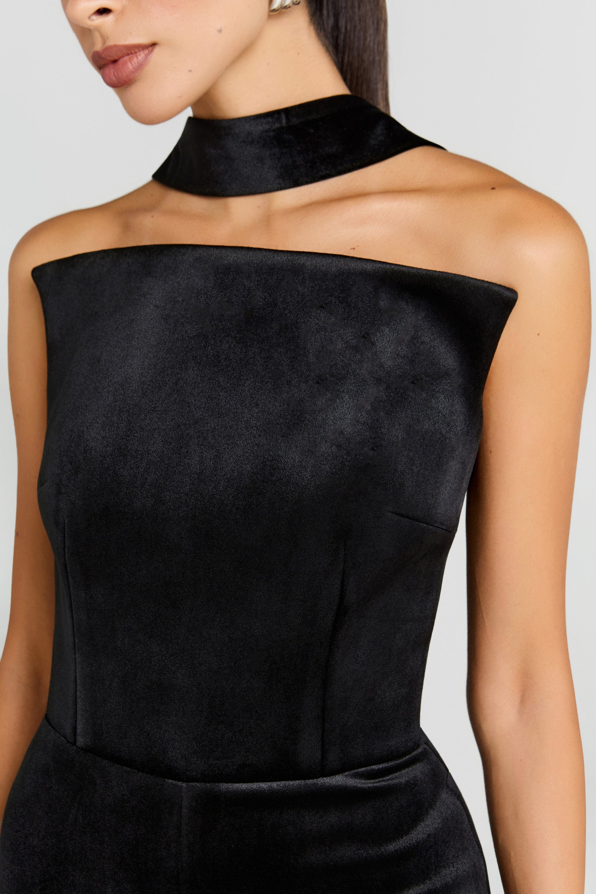 NADINE MERABI Jumpsuits Talia Black Jumpsuit