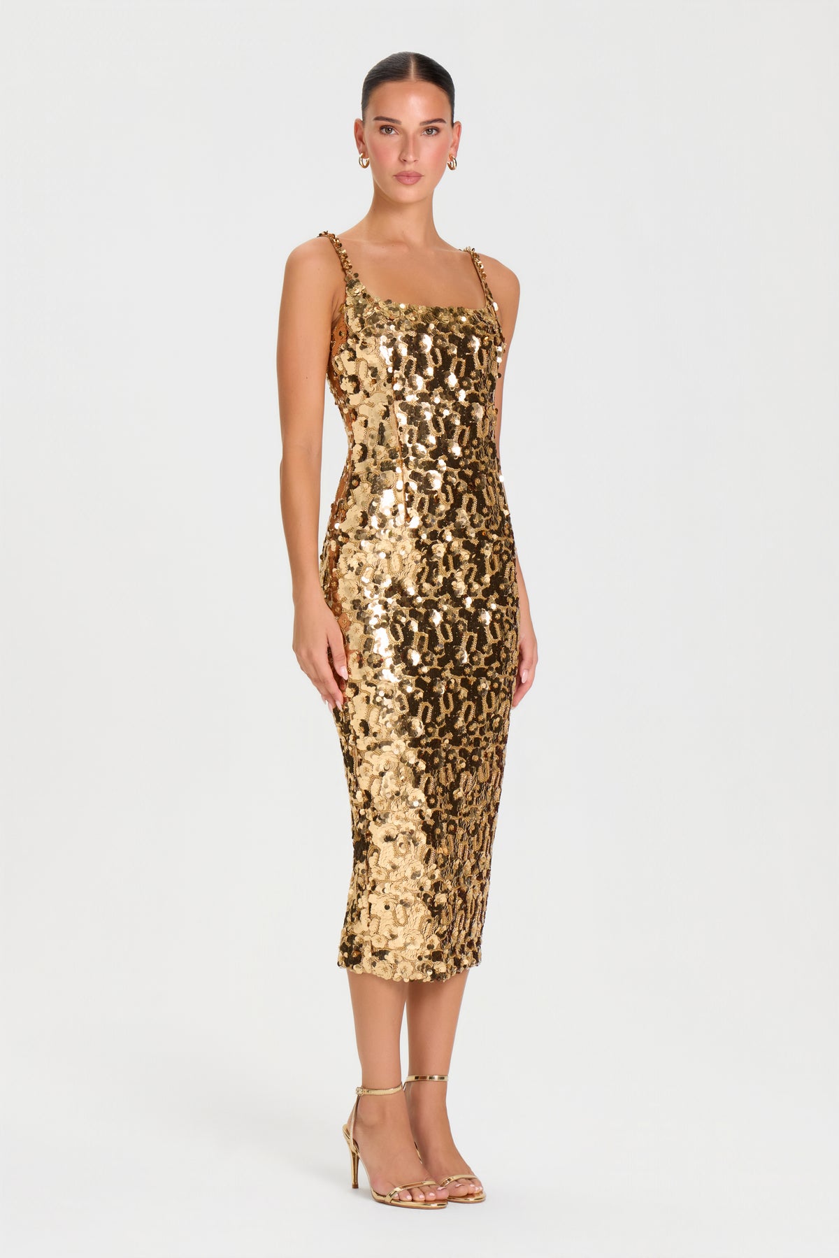 Tamara Gold Dress