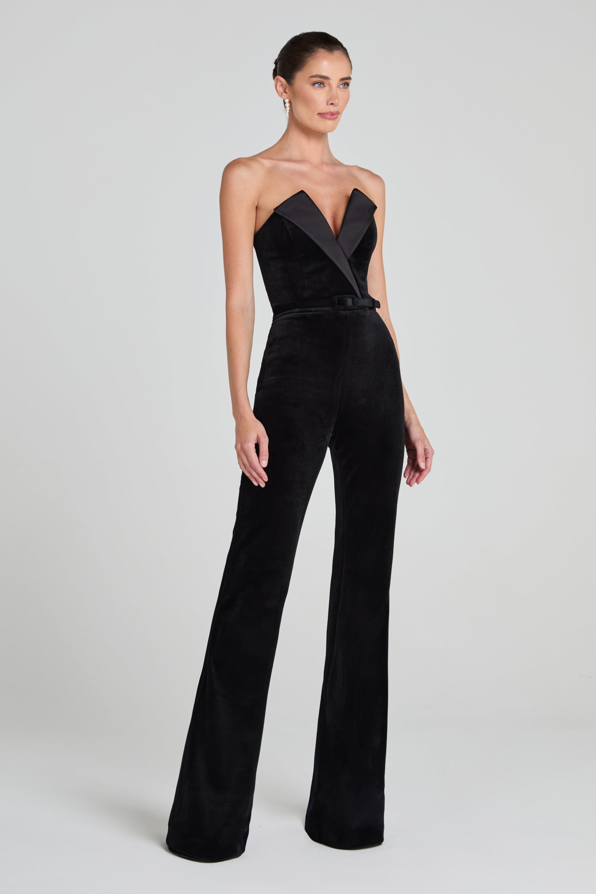 Nadine Merabi Vivianne Black Jumpsuit 8 Nadine Merabi Vivianne Black Jumpsuit 8