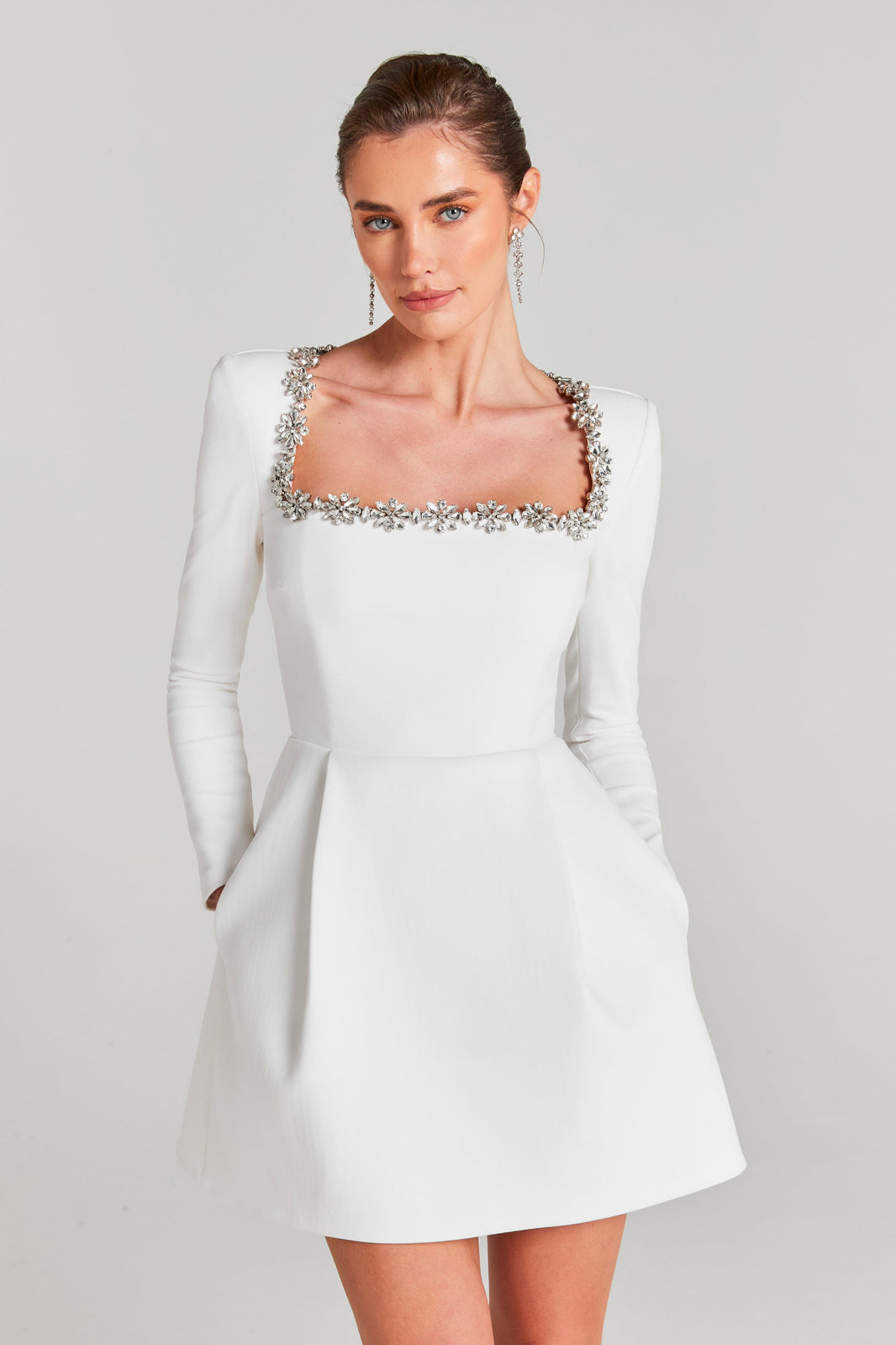 NADINE MERABI Dresses Kimberly White Dress