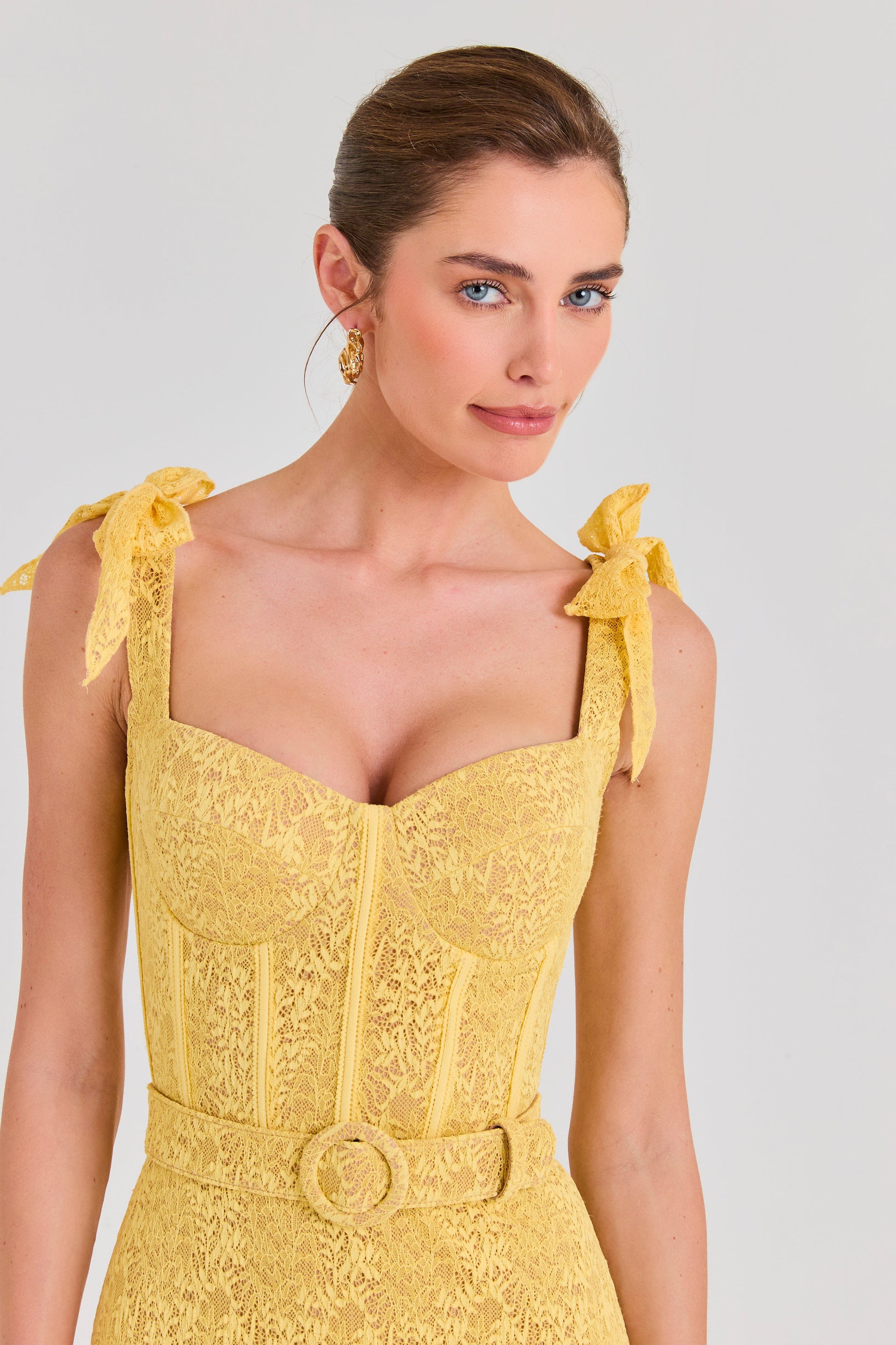 Nadine Merabi Miranda Dress - Yellow Nadine Merabi Miranda Dress - Yellow