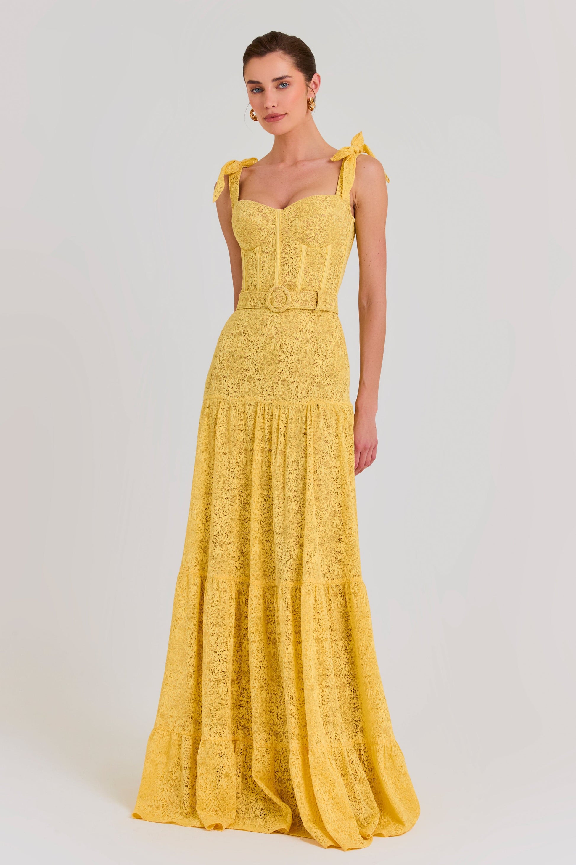 Nadine Merabi Miranda Dress - Yellow Nadine Merabi Miranda Dress - Yellow