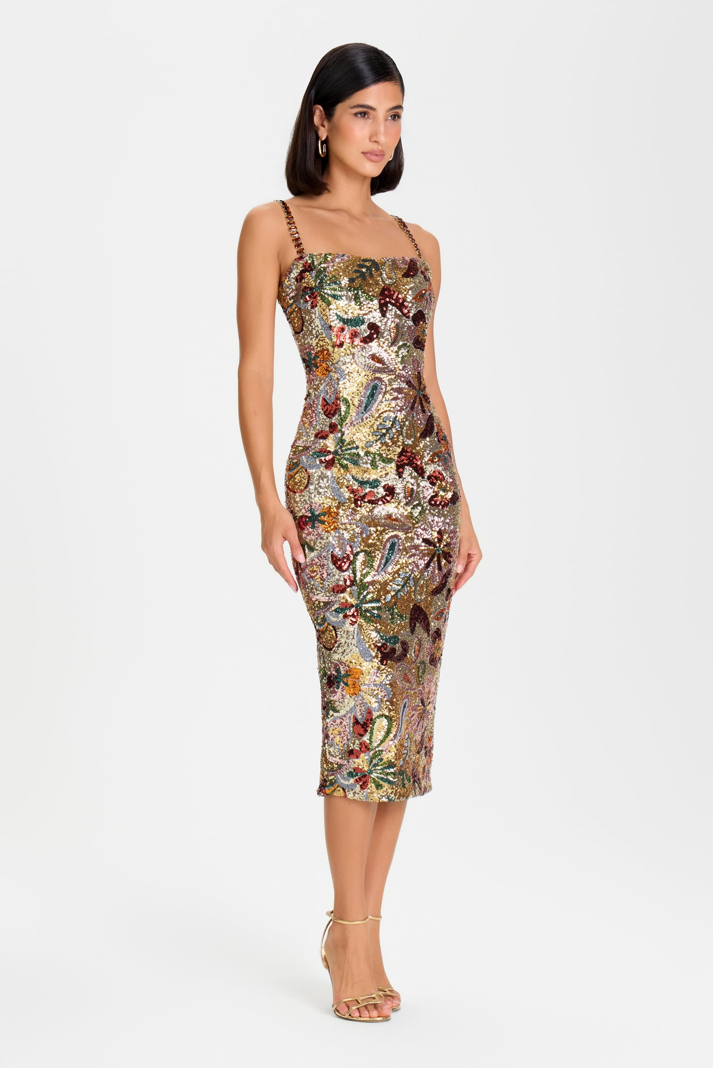 Paloma Gold Dress