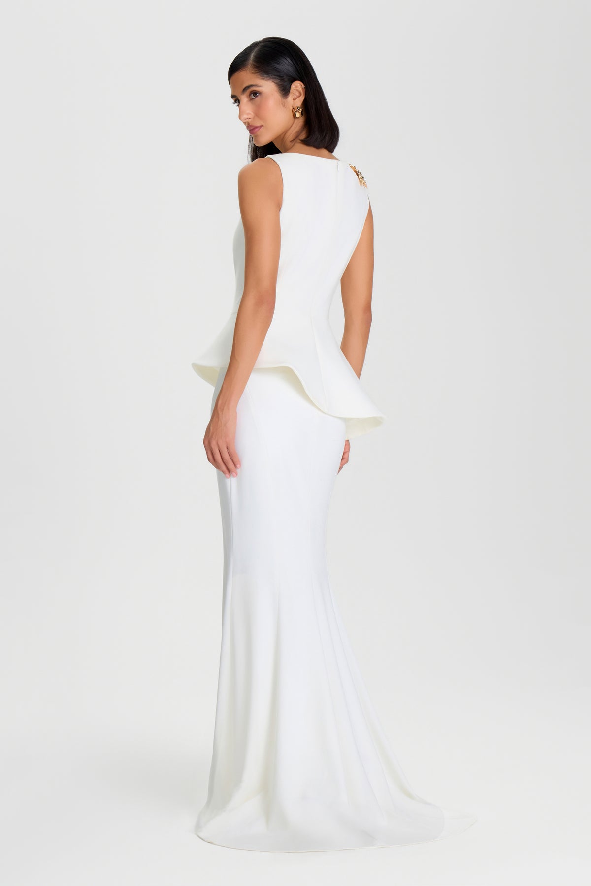 CAROLINA White Maxi Skirt