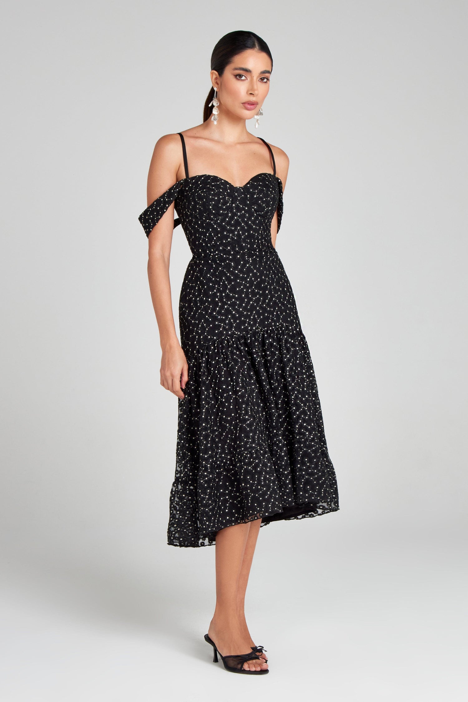 Nadine Merabi Dresses Madeline Black Dress