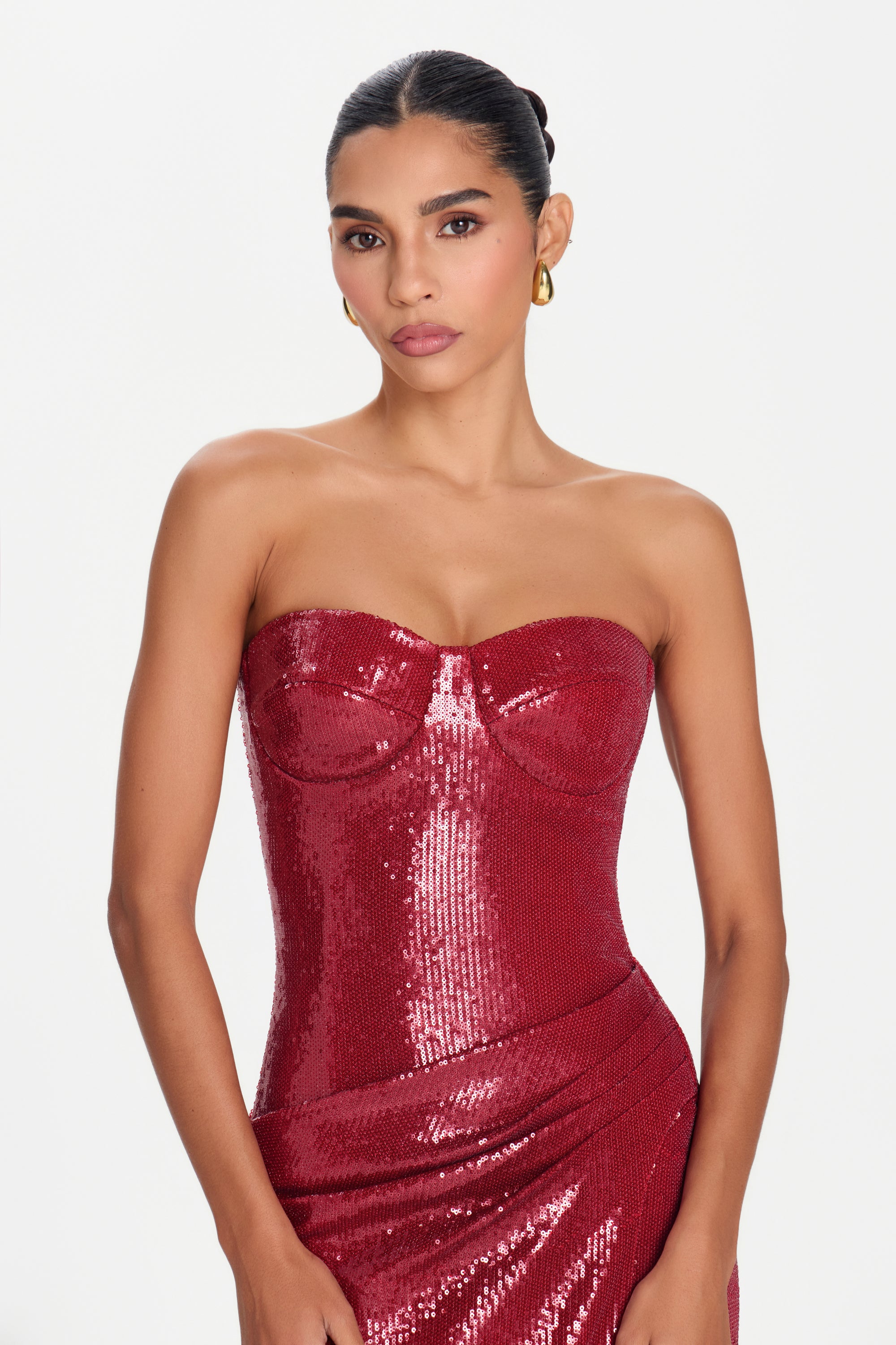 Serena Red Dress