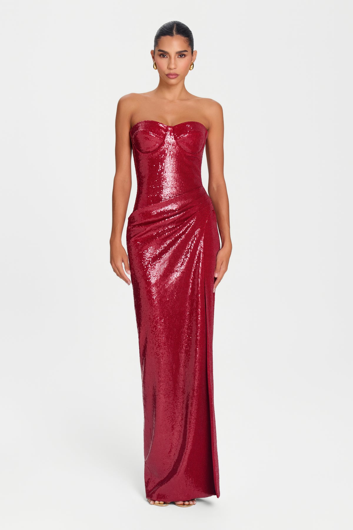 Serena Red Dress