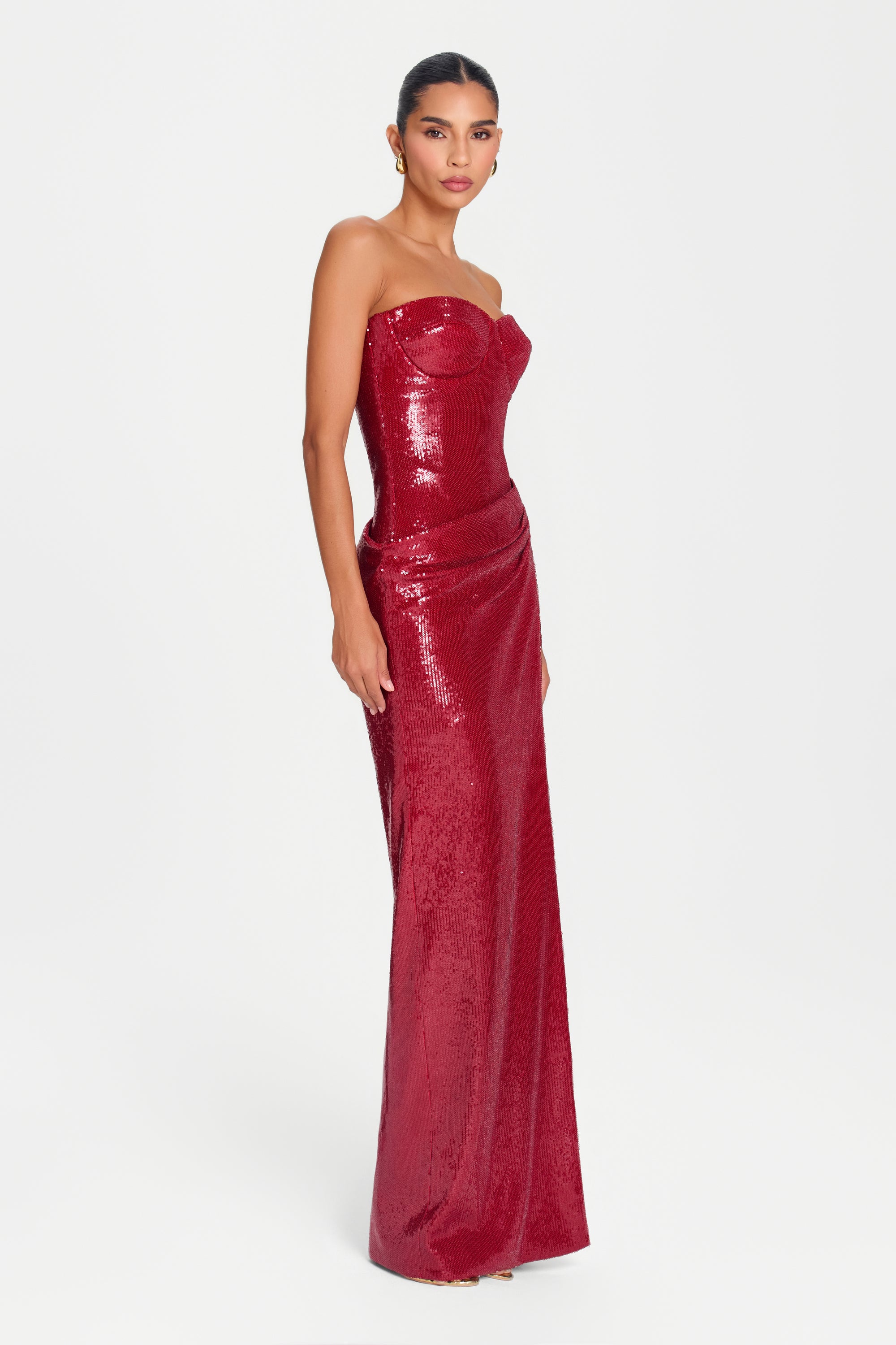 Serena Red Dress