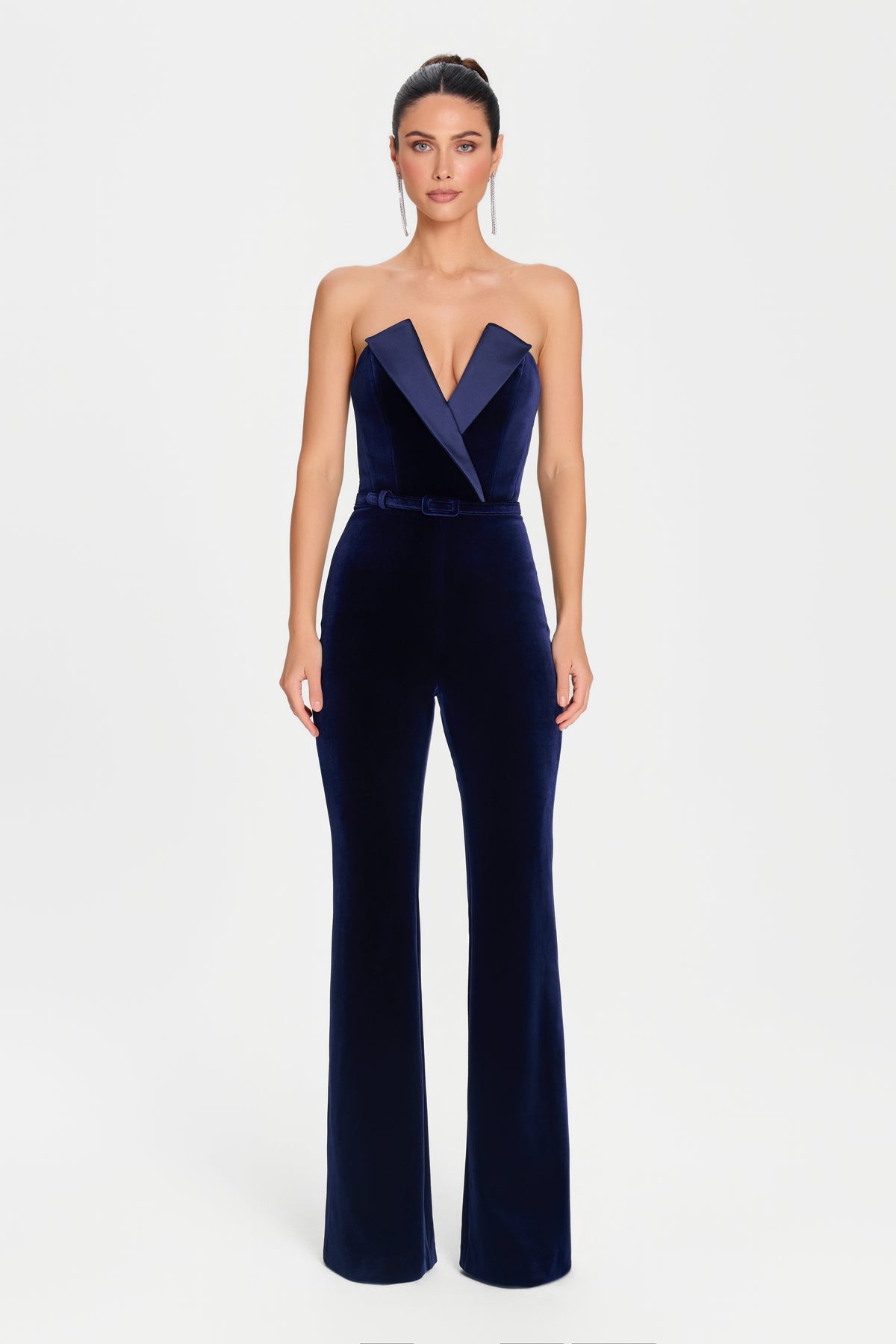 Vivianne Navy Jumpsuit