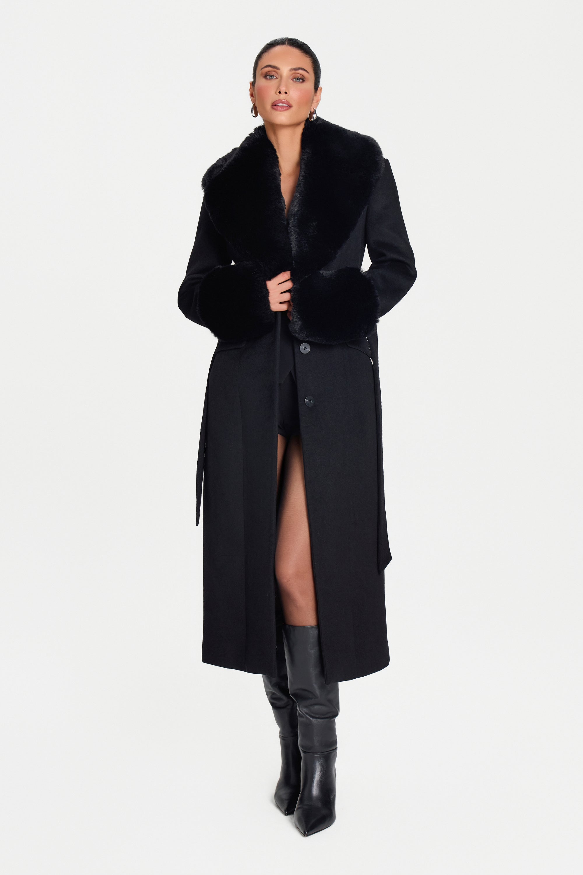 ASHLEY BLACK COAT