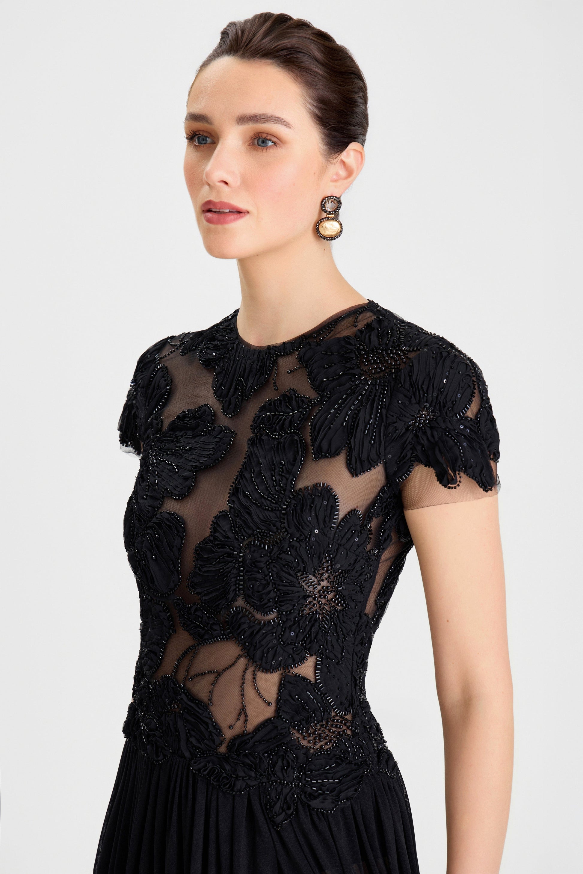 Sloane Black Dress | NADINE MERABI Sloane Black Dress | NADINE MERABI