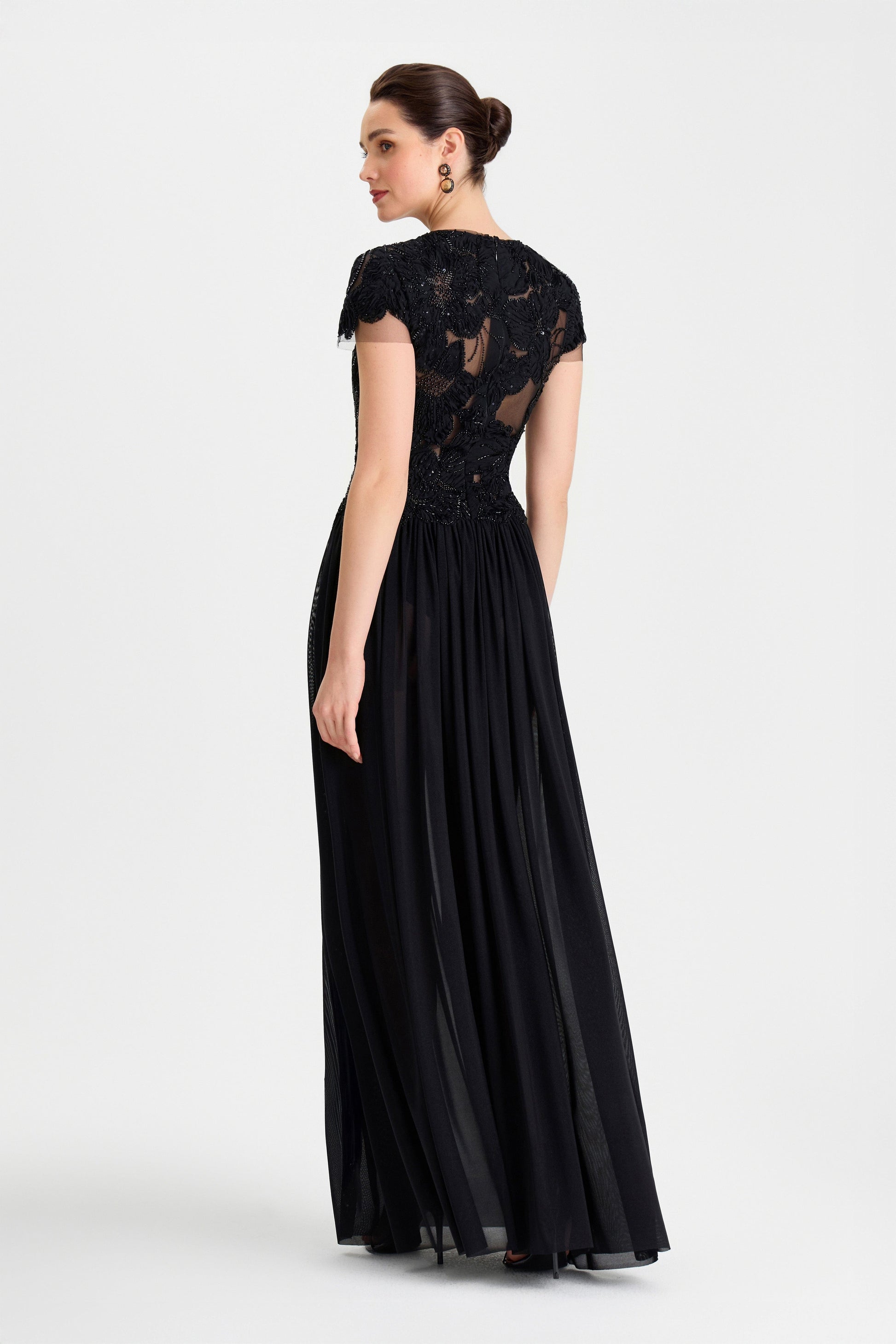 Nadine Merabi Sloane Black Dress 2 Nadine Merabi Sloane Black Dress 2