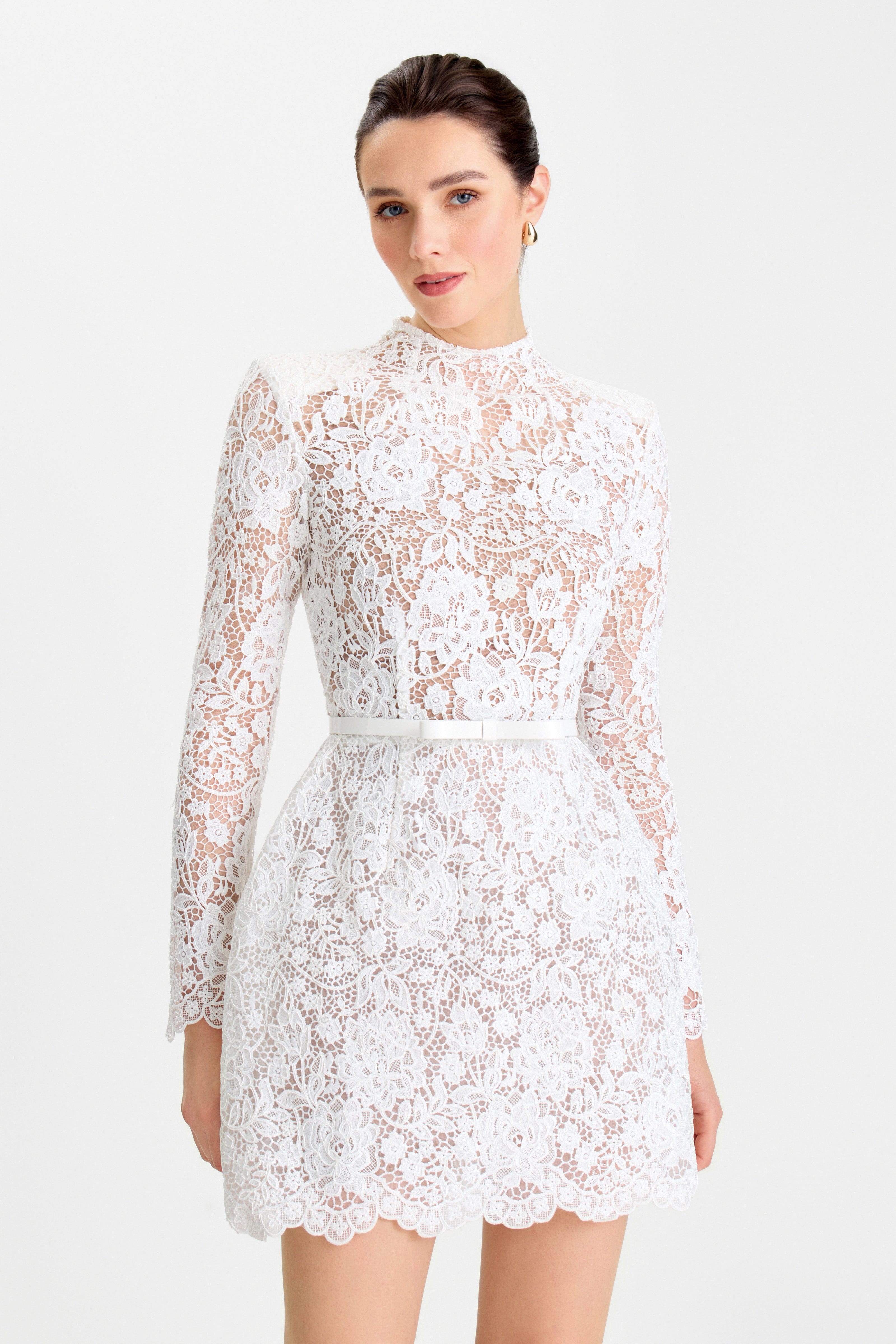 Sophie White Dress | NADINE MERABI