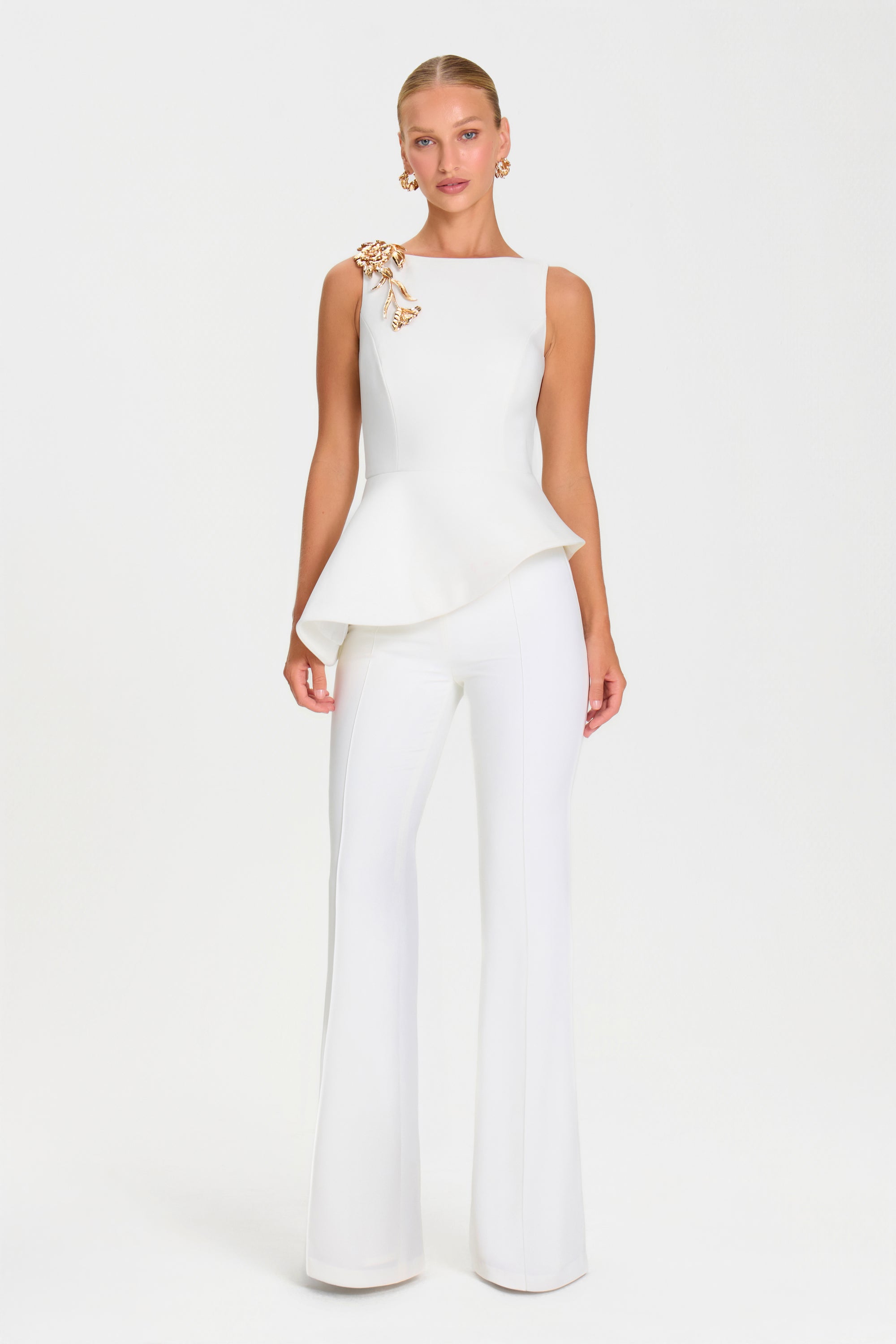 CHARLOTTE WHITE PANTS