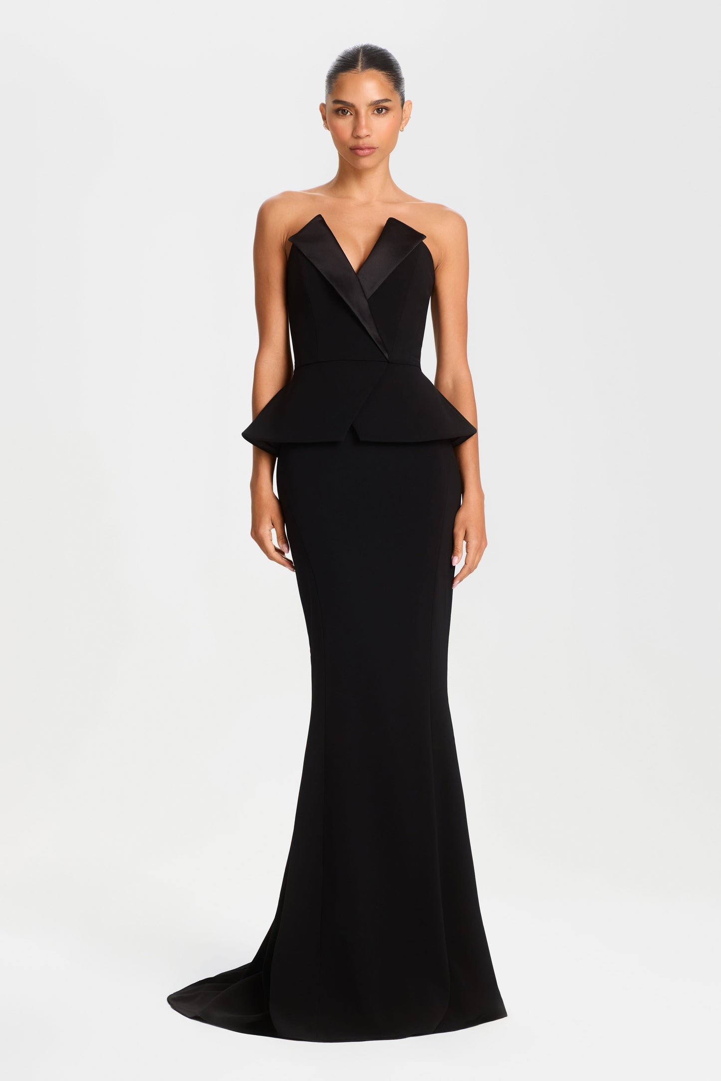 NADINE MERABI Skirts Carolina Black Maxi Skirt