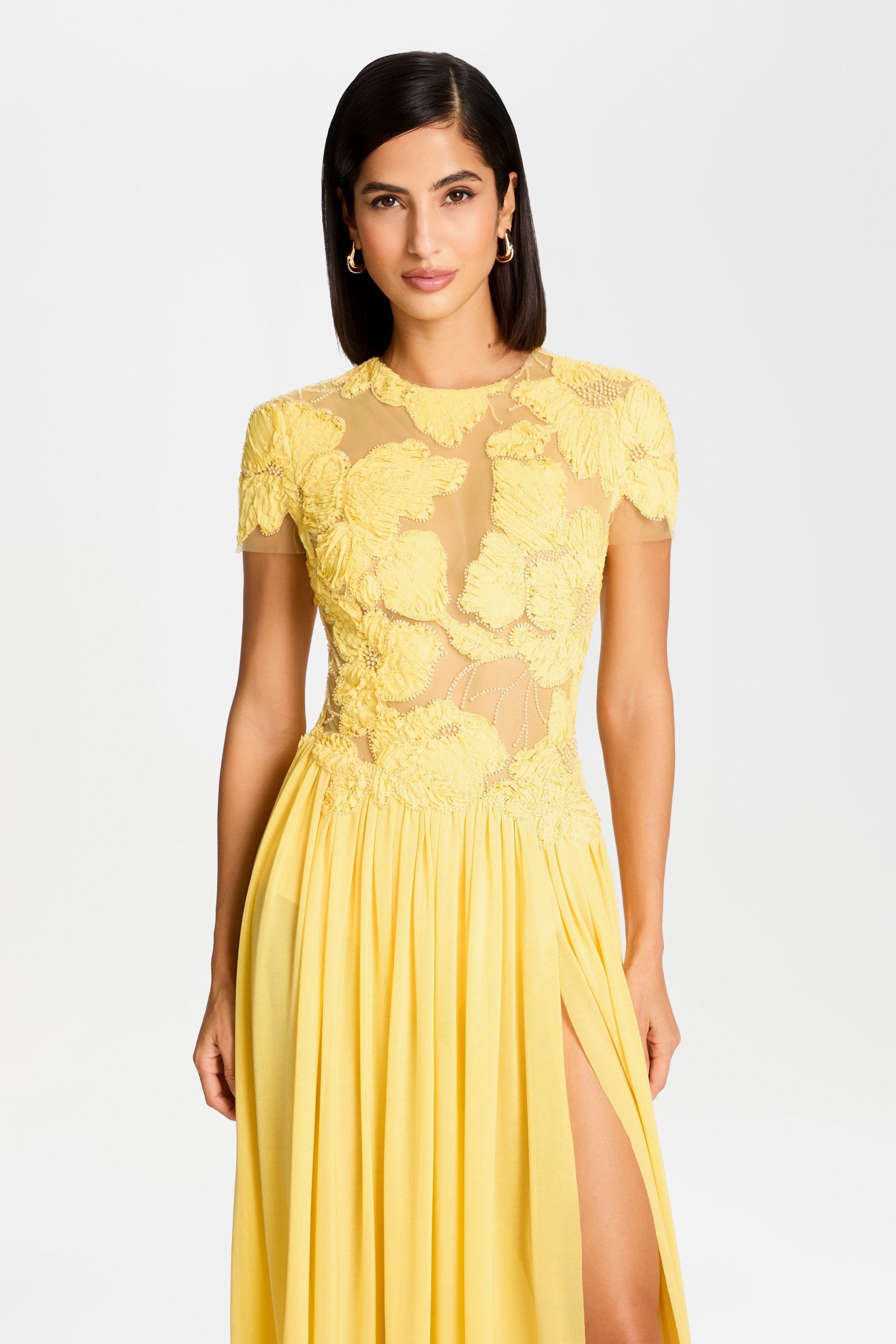 NADINE MERABI Dresses SLOANE Yellow DRESS