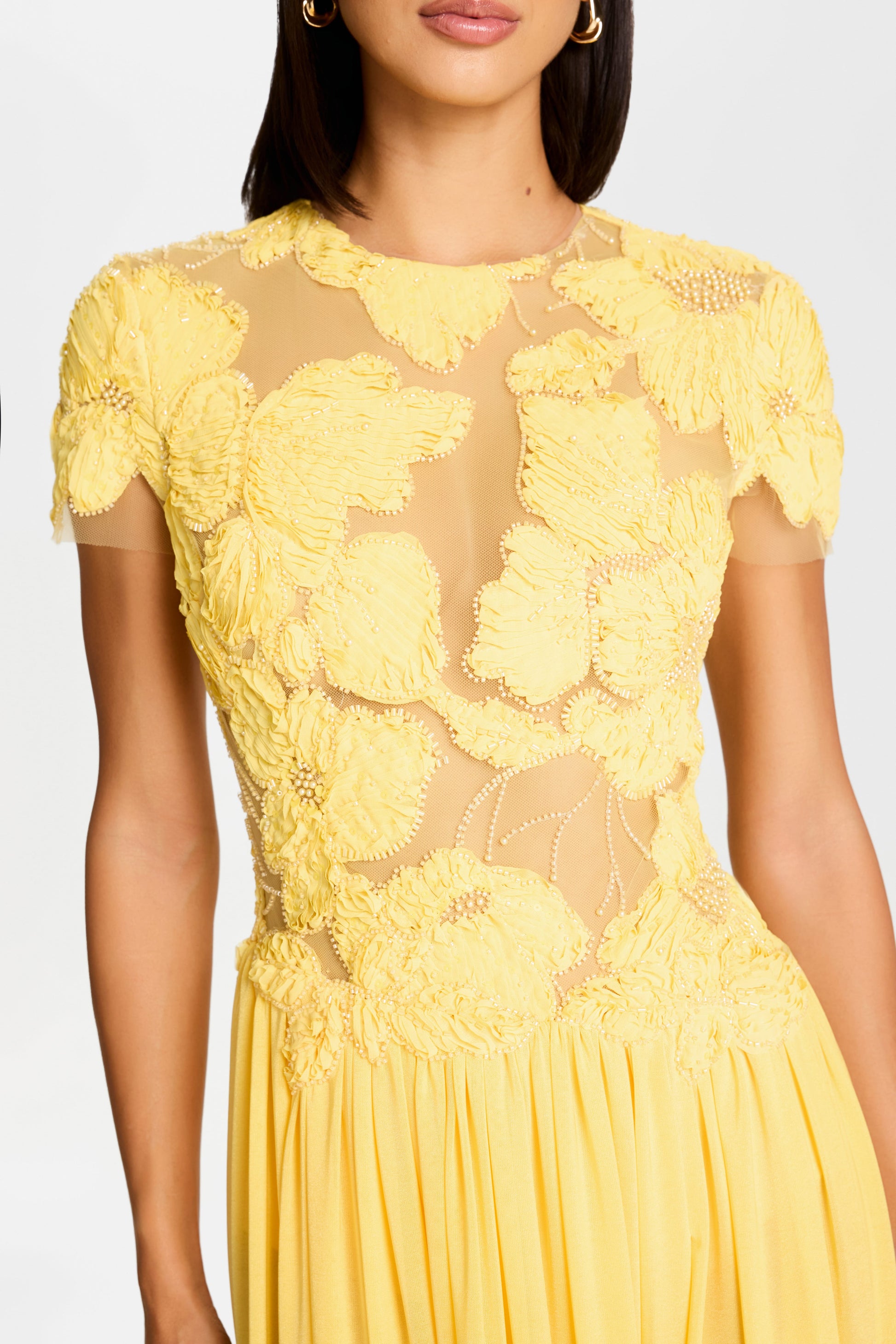 NADINE MERABI Dresses SLOANE Yellow DRESS