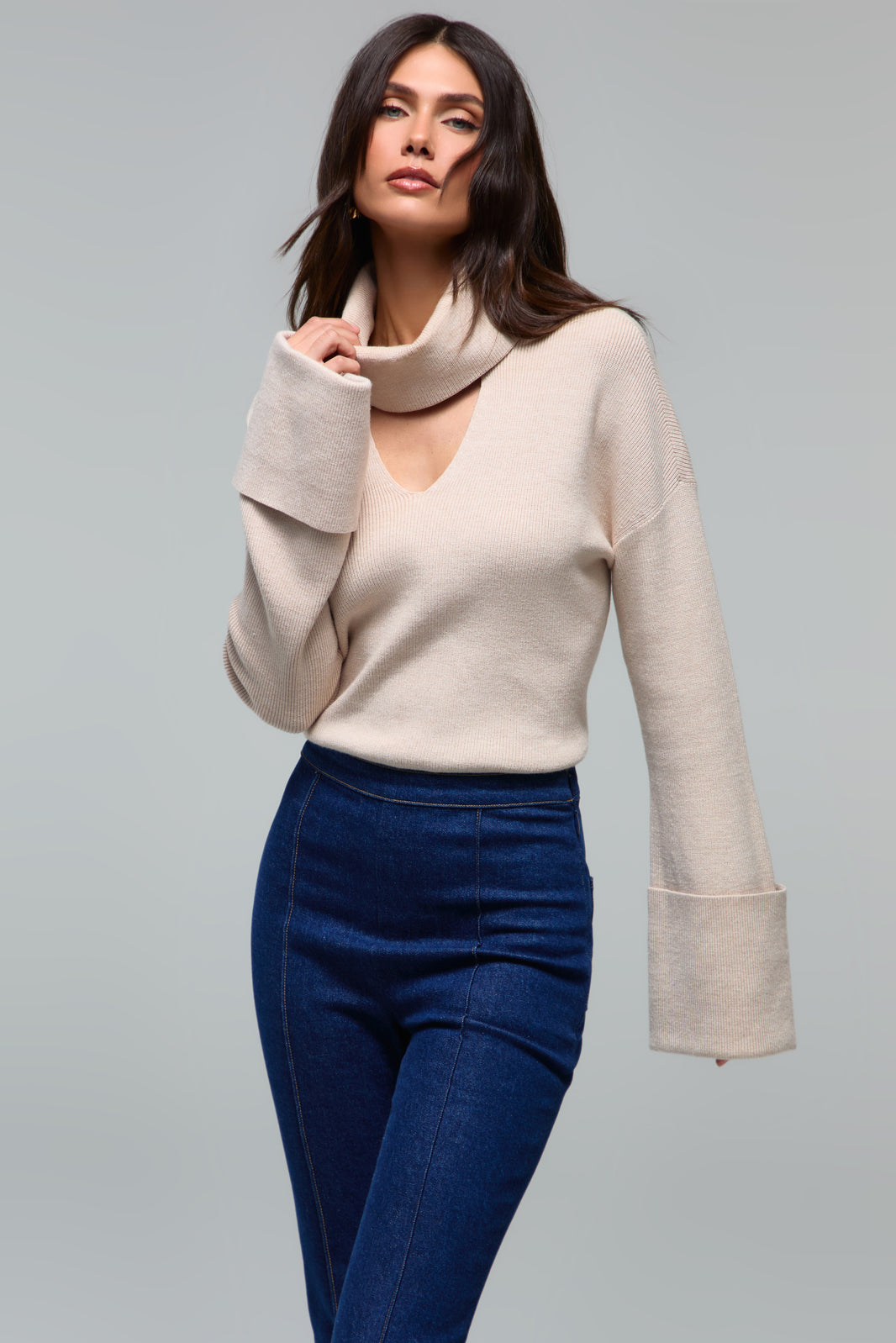 AMBER STONE KNIT BODYSUIT