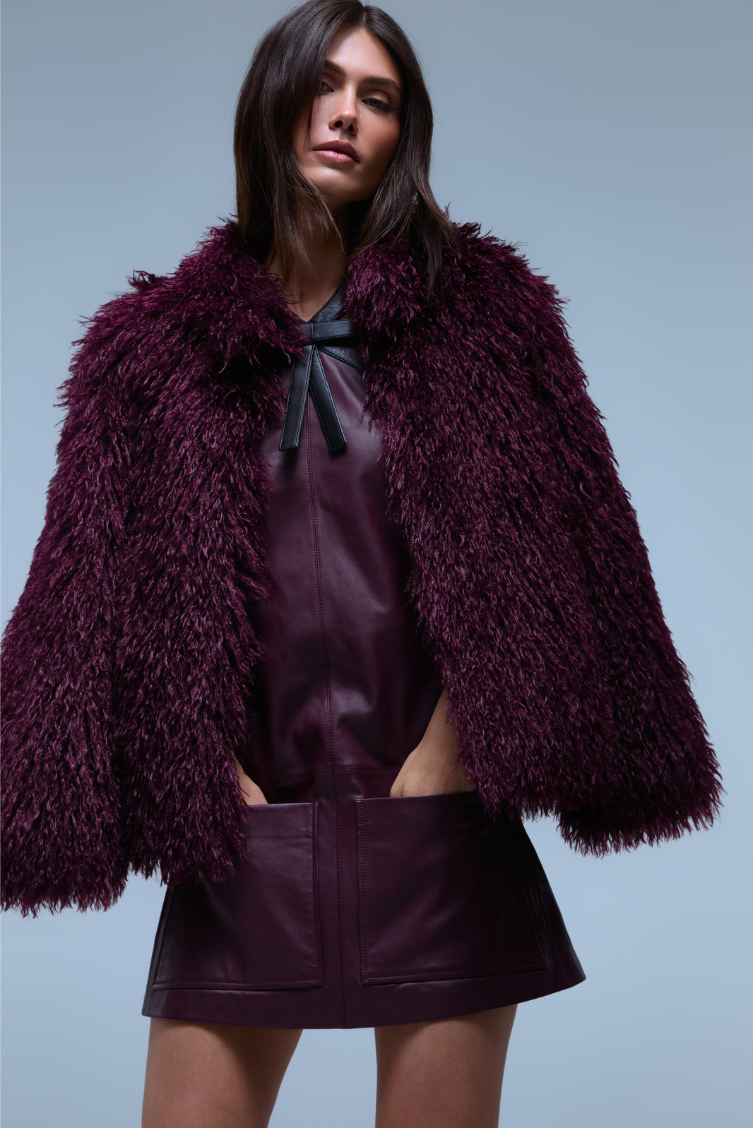 KARA BURGUNDY JACKET