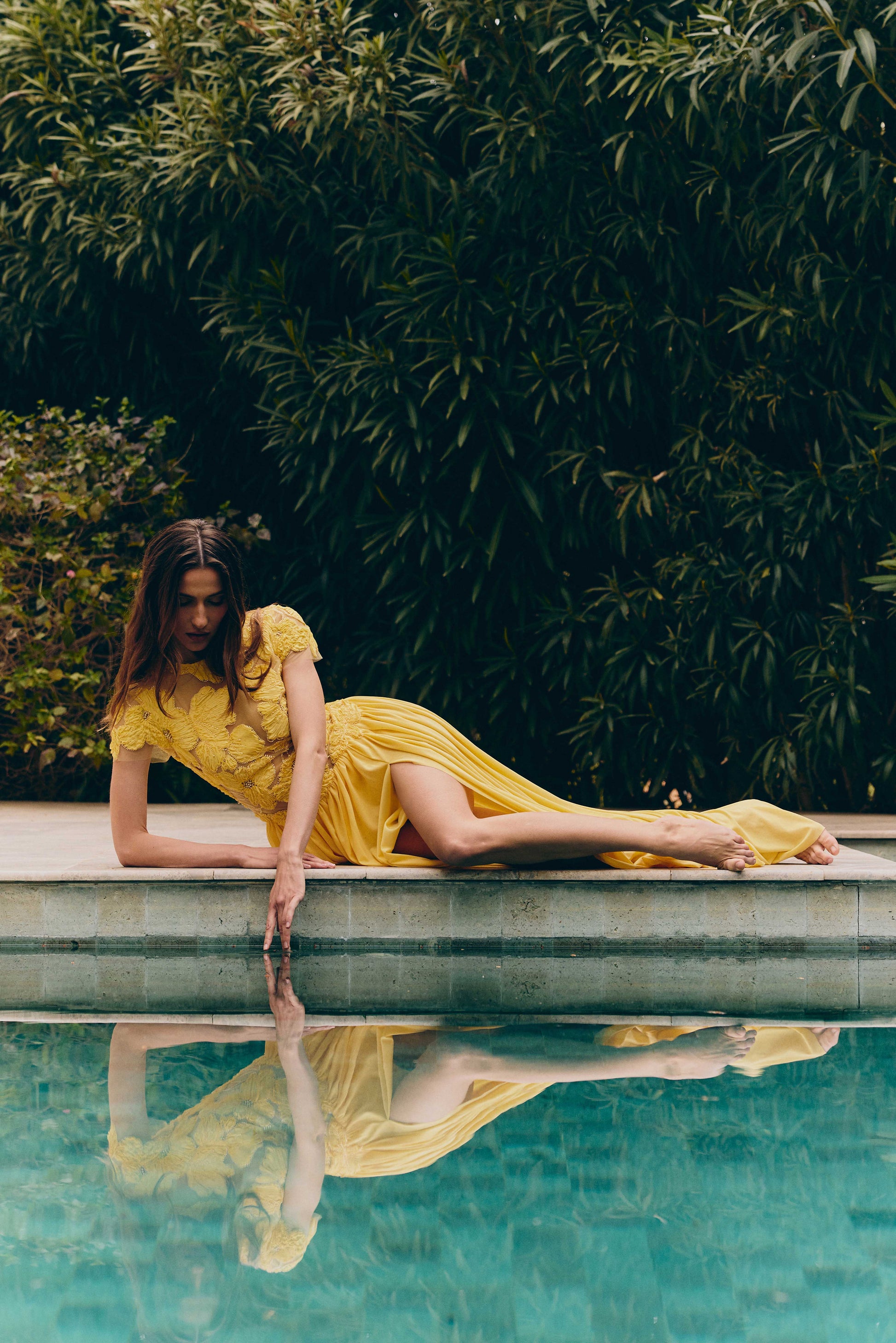 Nadine Merabi SLOANE Yellow DRESS 6
