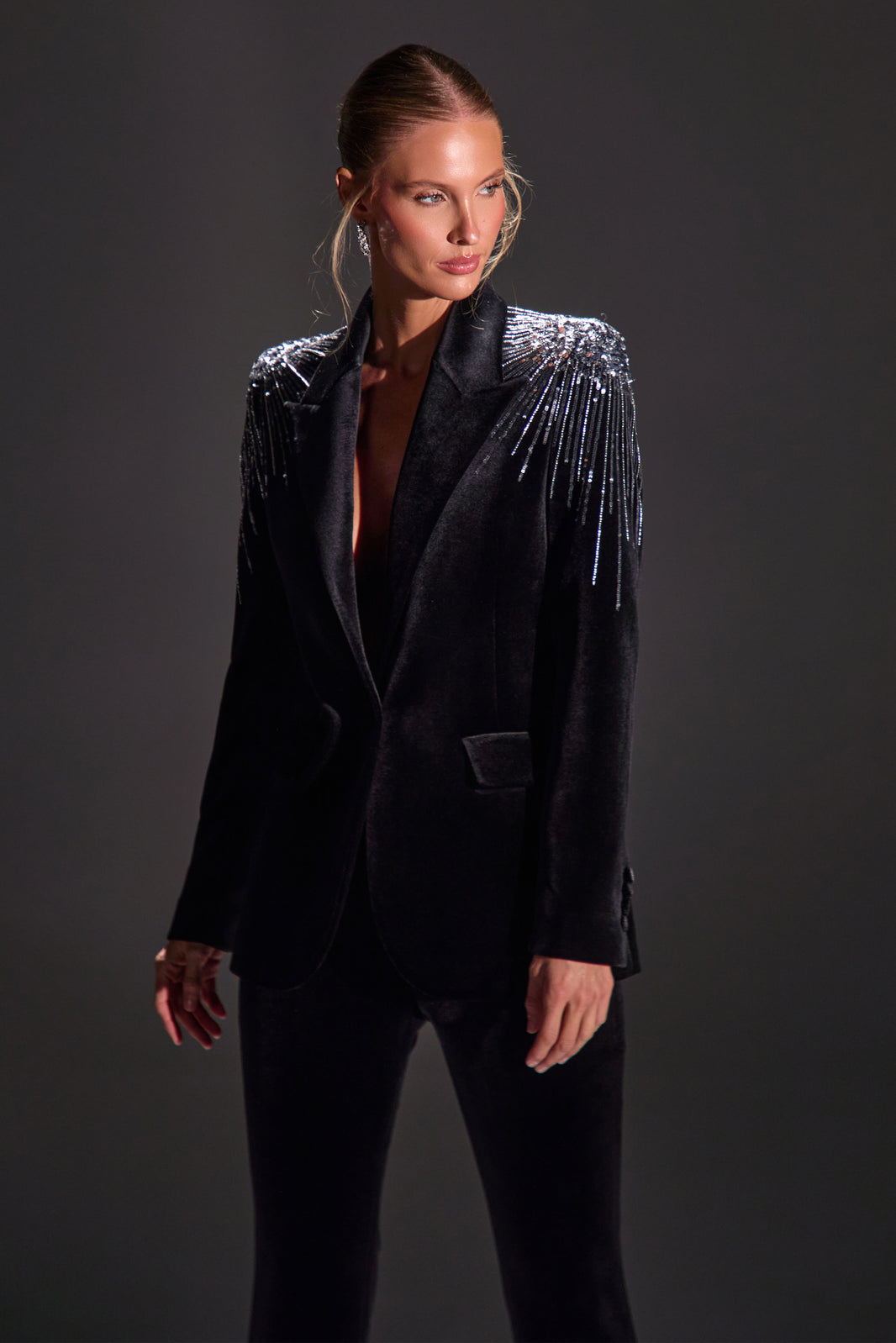 Adriana Black Blazer