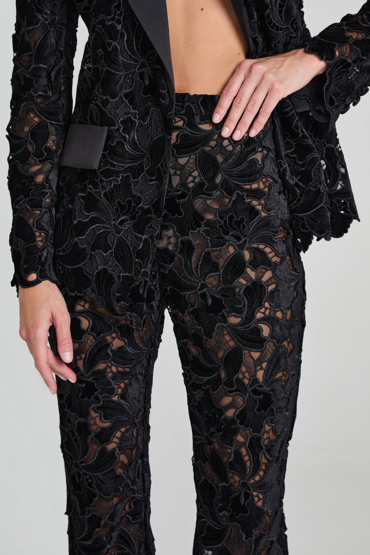 NADINE MERABI Trousers Valia Black Pants