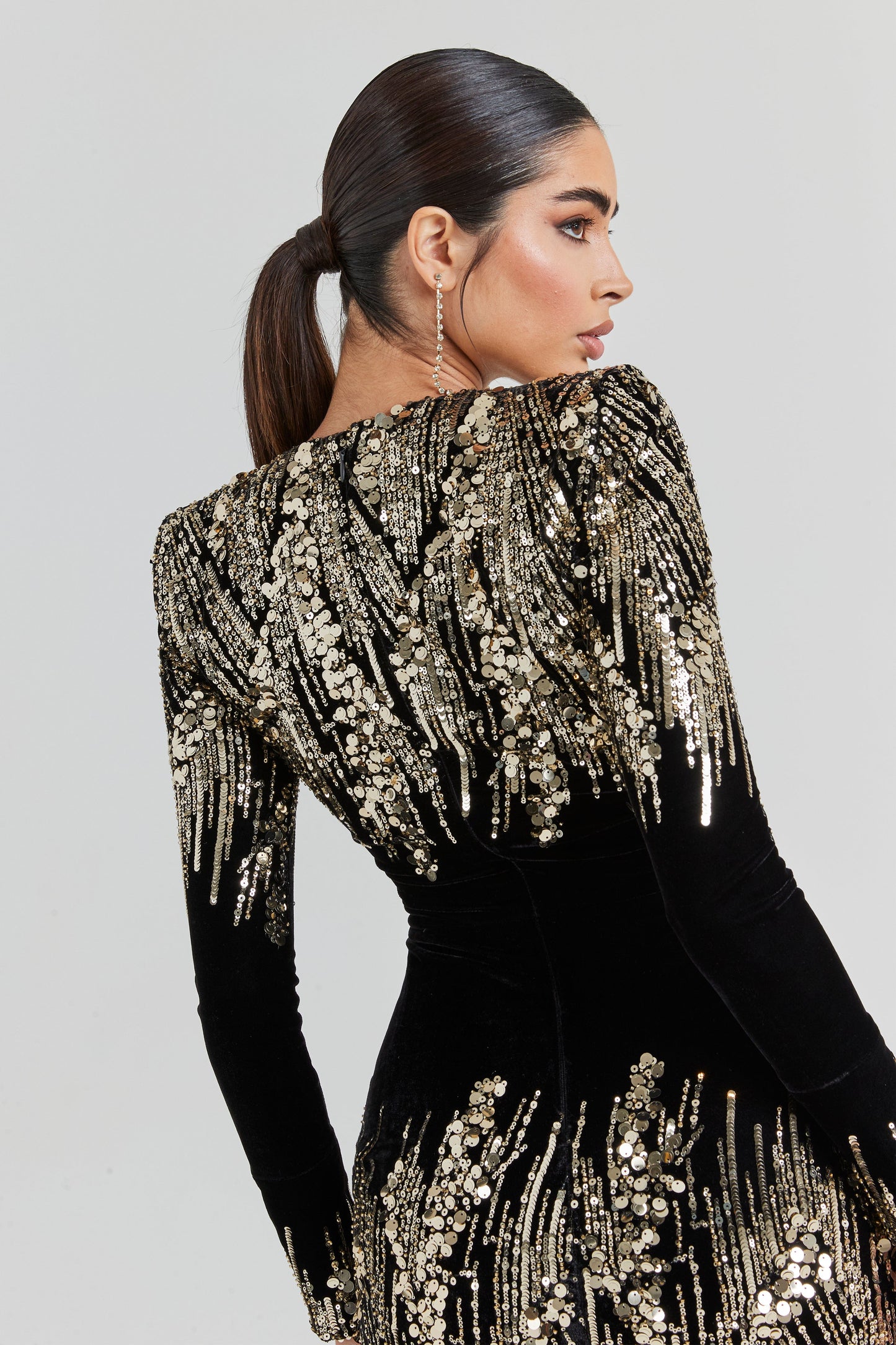 NADINE MERABI Dresses Kyra Black Dress