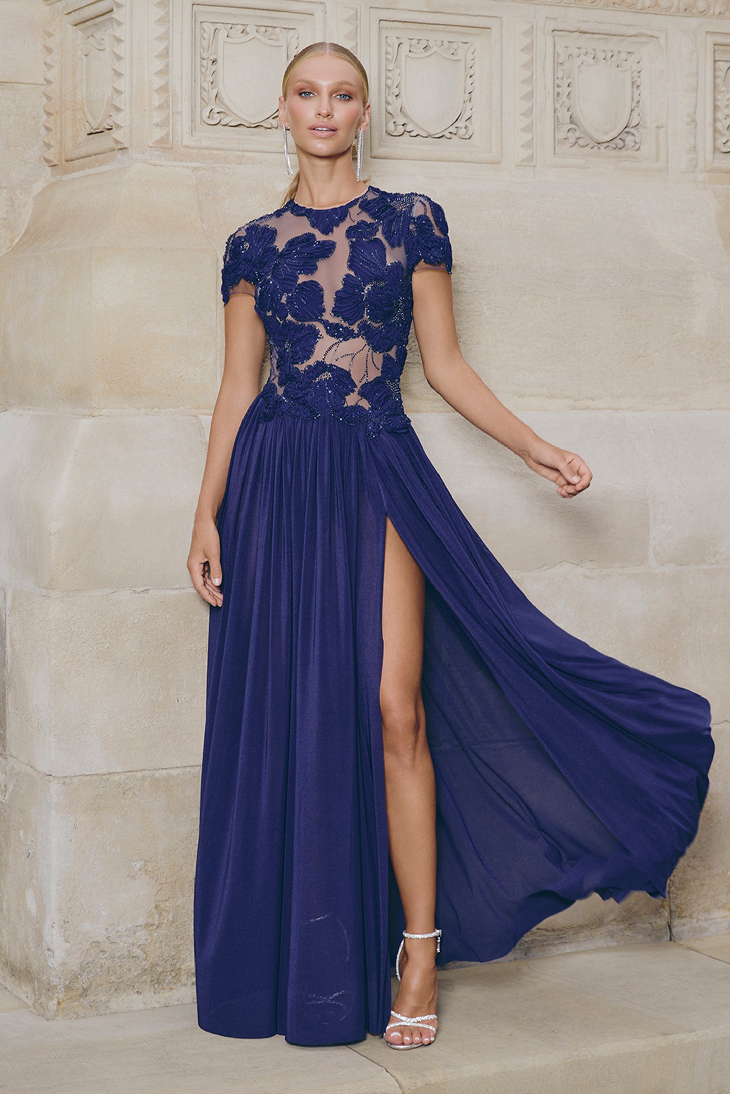 Sloane Navy Dress
