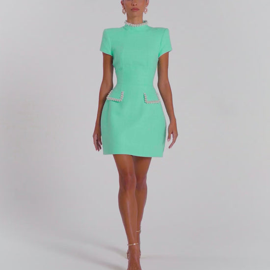 SIMONE Mint Dress