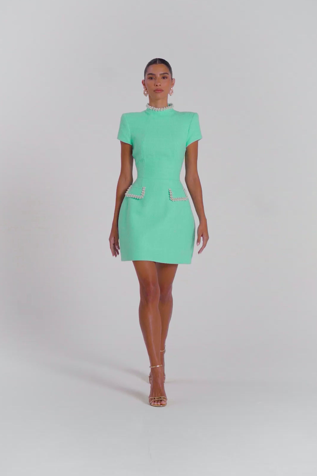 SIMONE Mint Dress