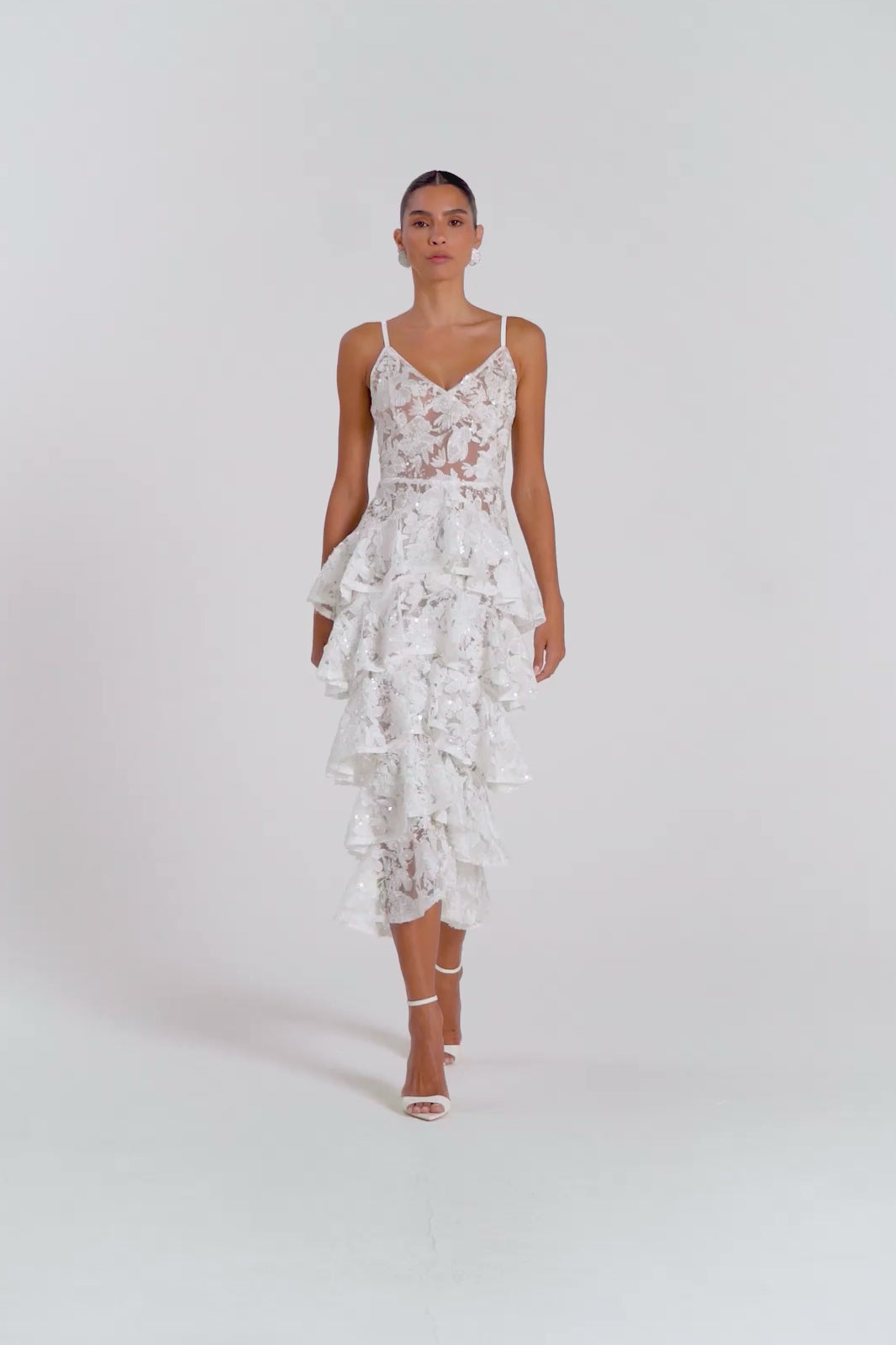 SAFFRON White Dress