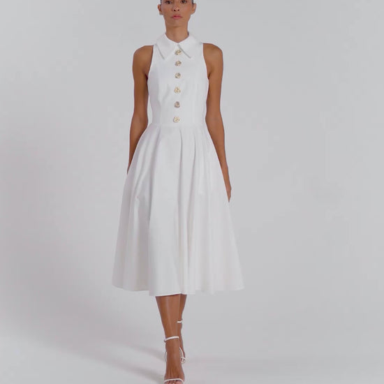 Laura White Dress