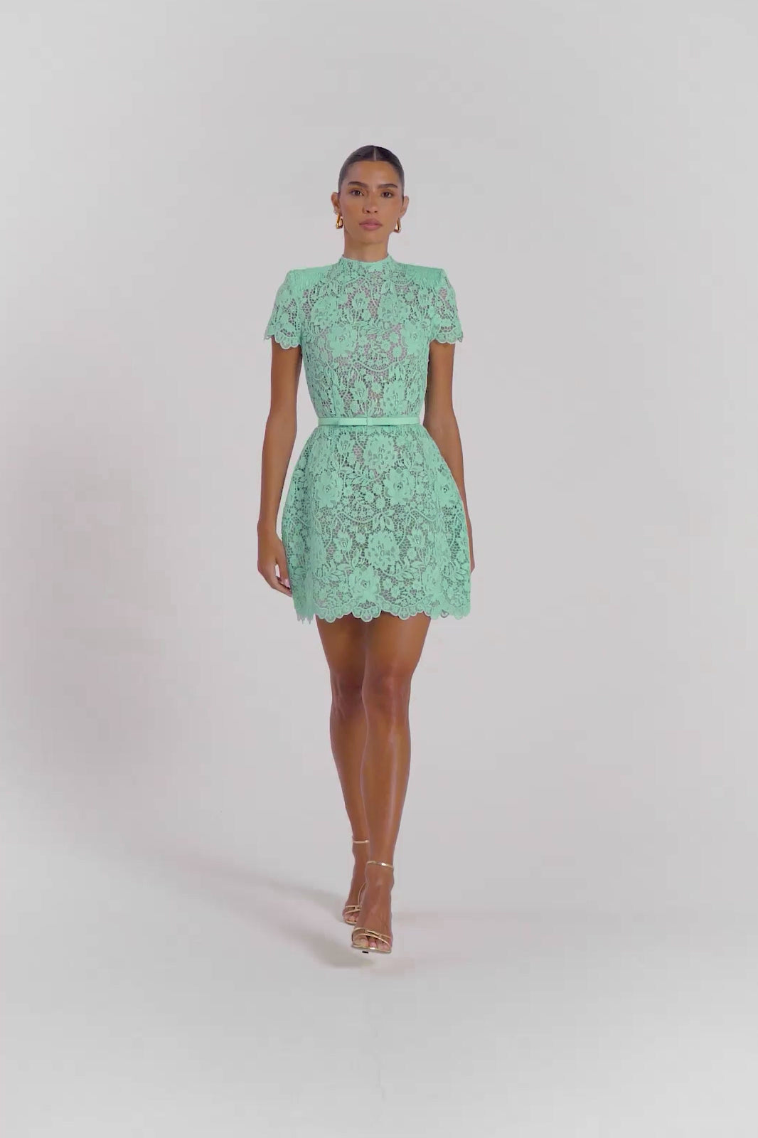Milly Mint Dress | NADINE MERABI