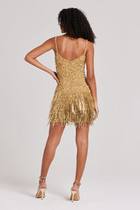Kendal Gold Dress