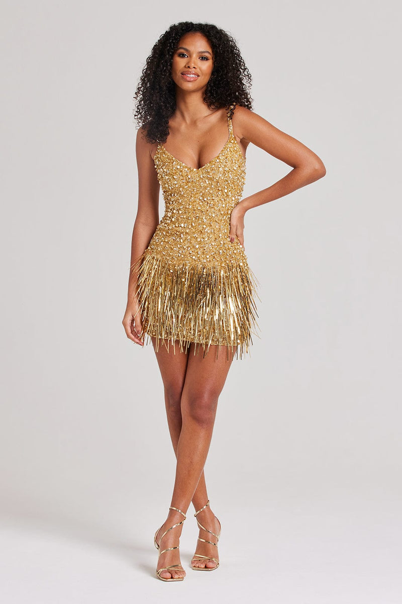 Kendal Gold Dress