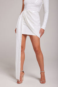 Celina White Dress