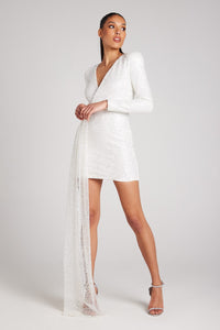 Leah White Dress