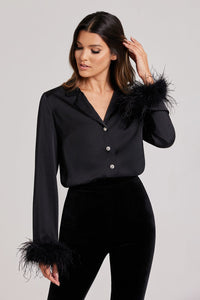 Taylor Black Blouse