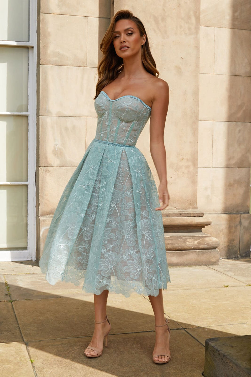 Olivia Mint Green Dress